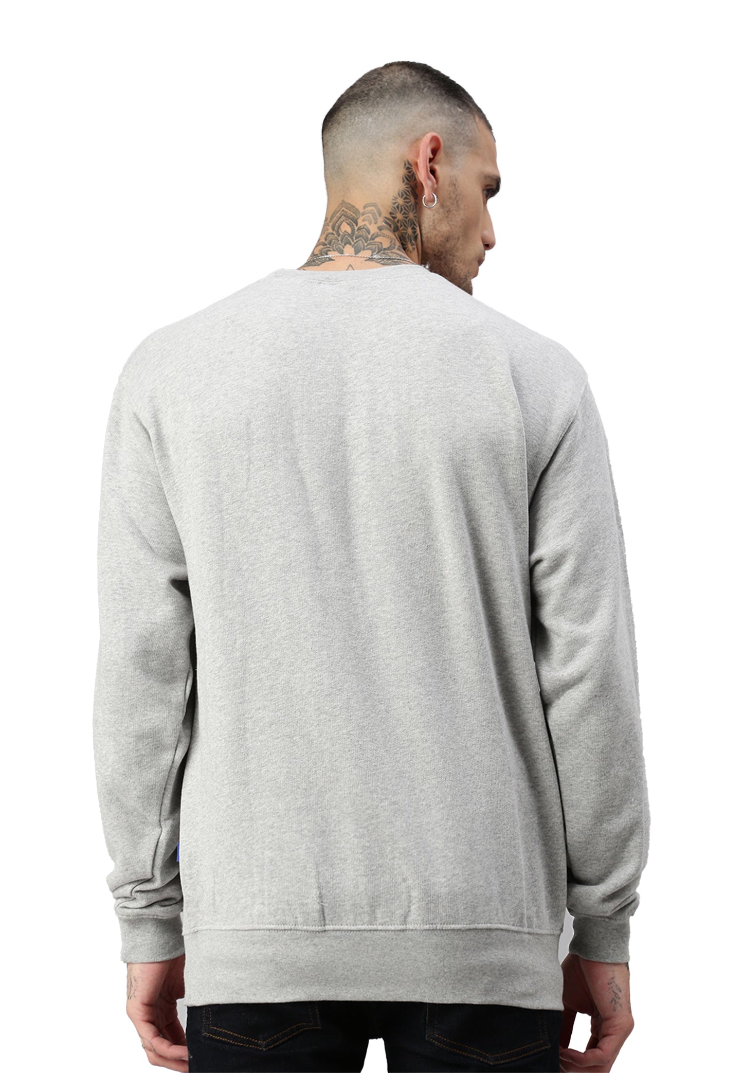 Switcher manica lunga colore balena/42 gris chine