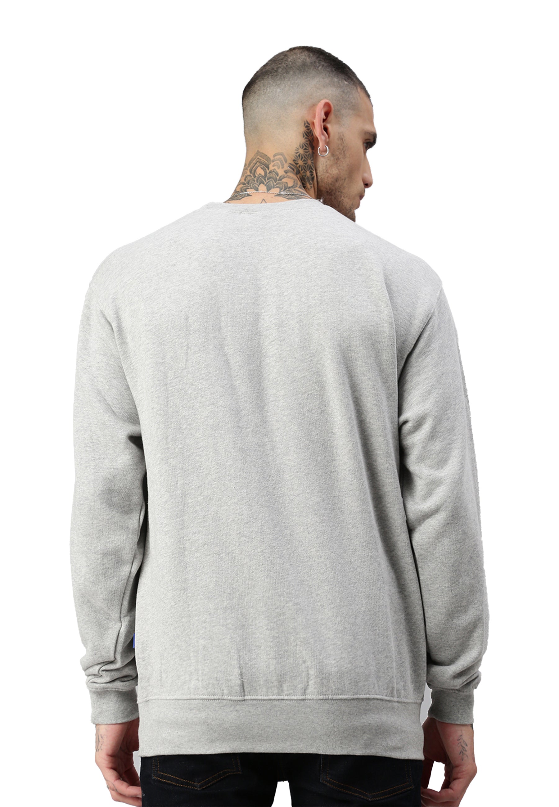 Switcher manica lunga colore balena/bianco chine