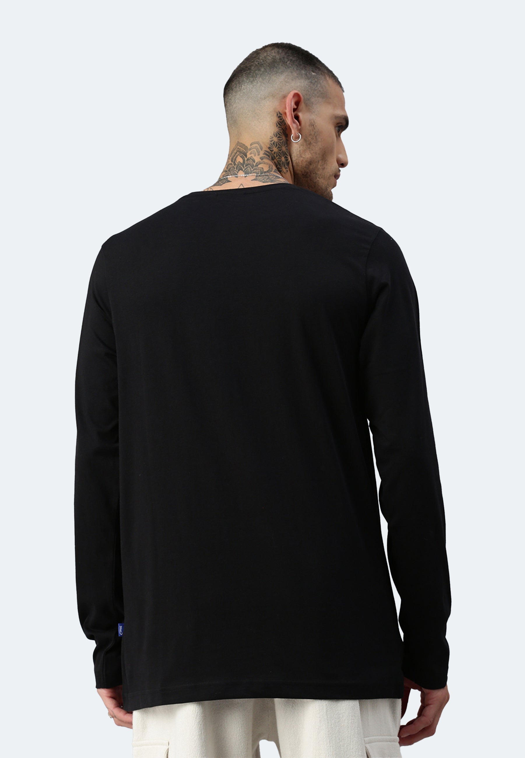 Switcher manica lunga colore balena/noir