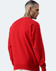 Switcher manica lunga colore balena/rouge