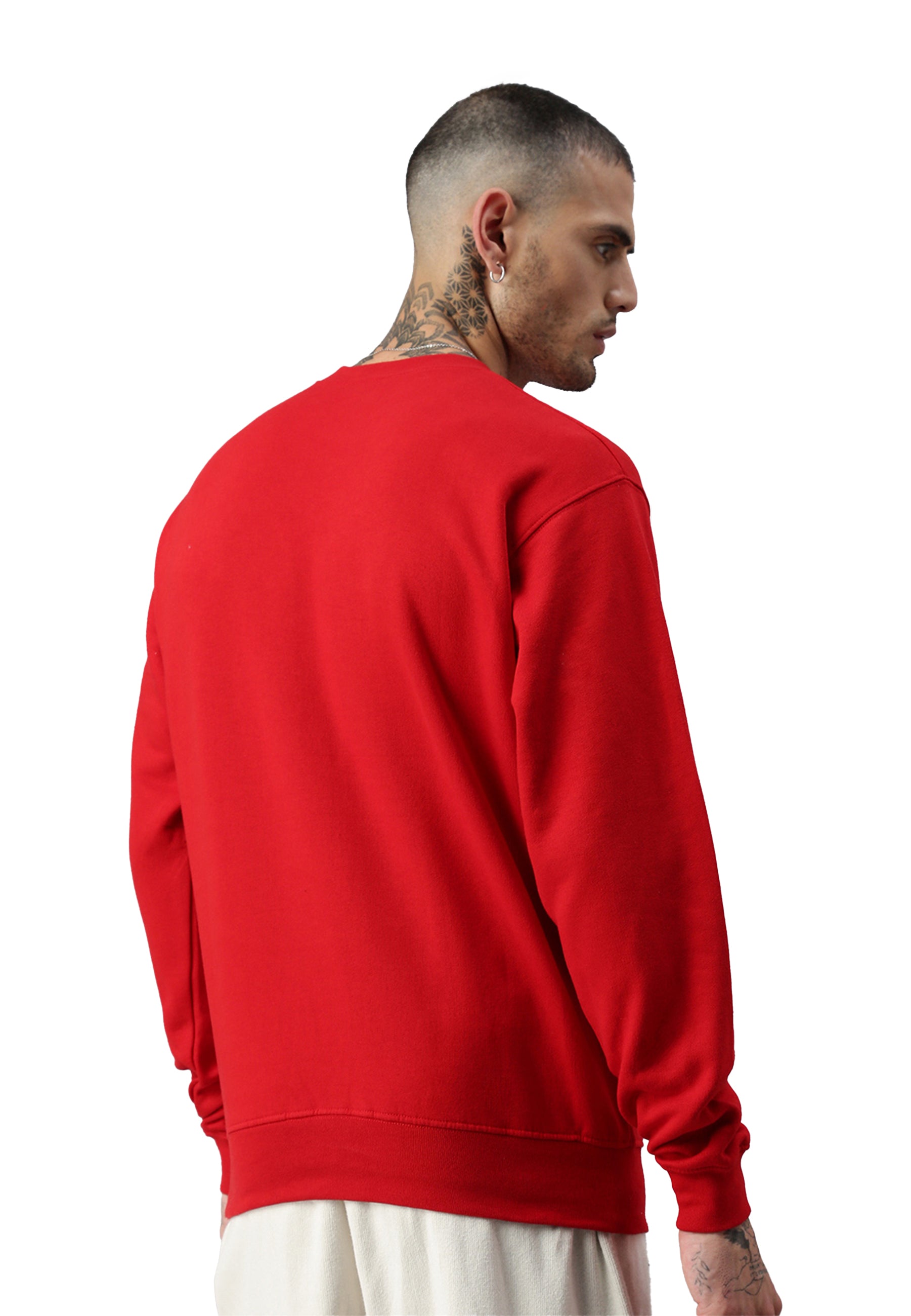 Switcher manica lunga colore balena/rouge