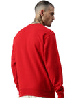 Switcher manica lunga colore balena/rouge