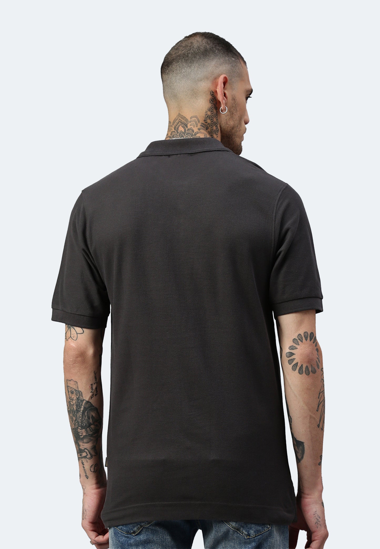 Switcher polo uomo john colore/410 arsenico