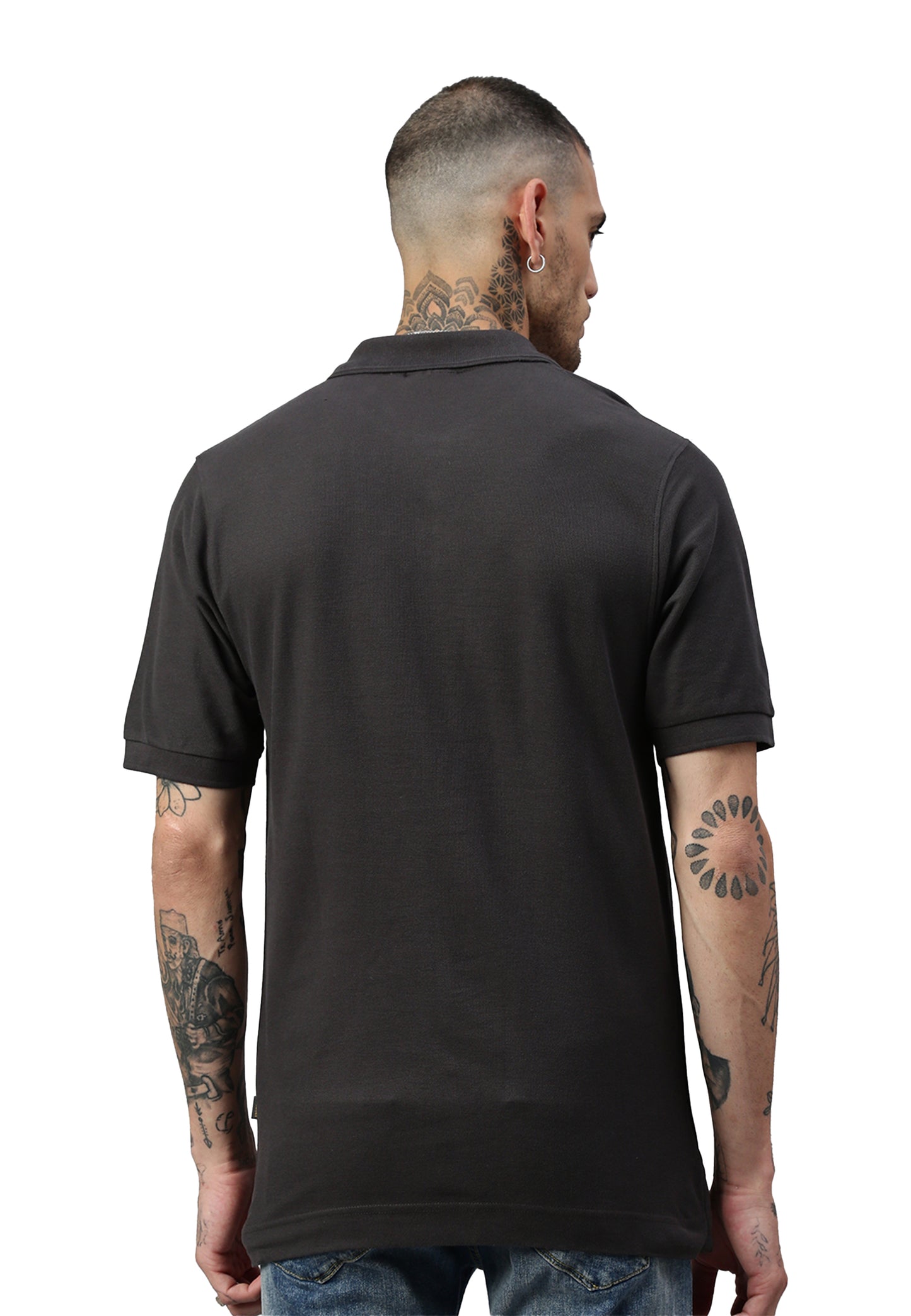 Switcher polo uomo john colore/410 arsenico