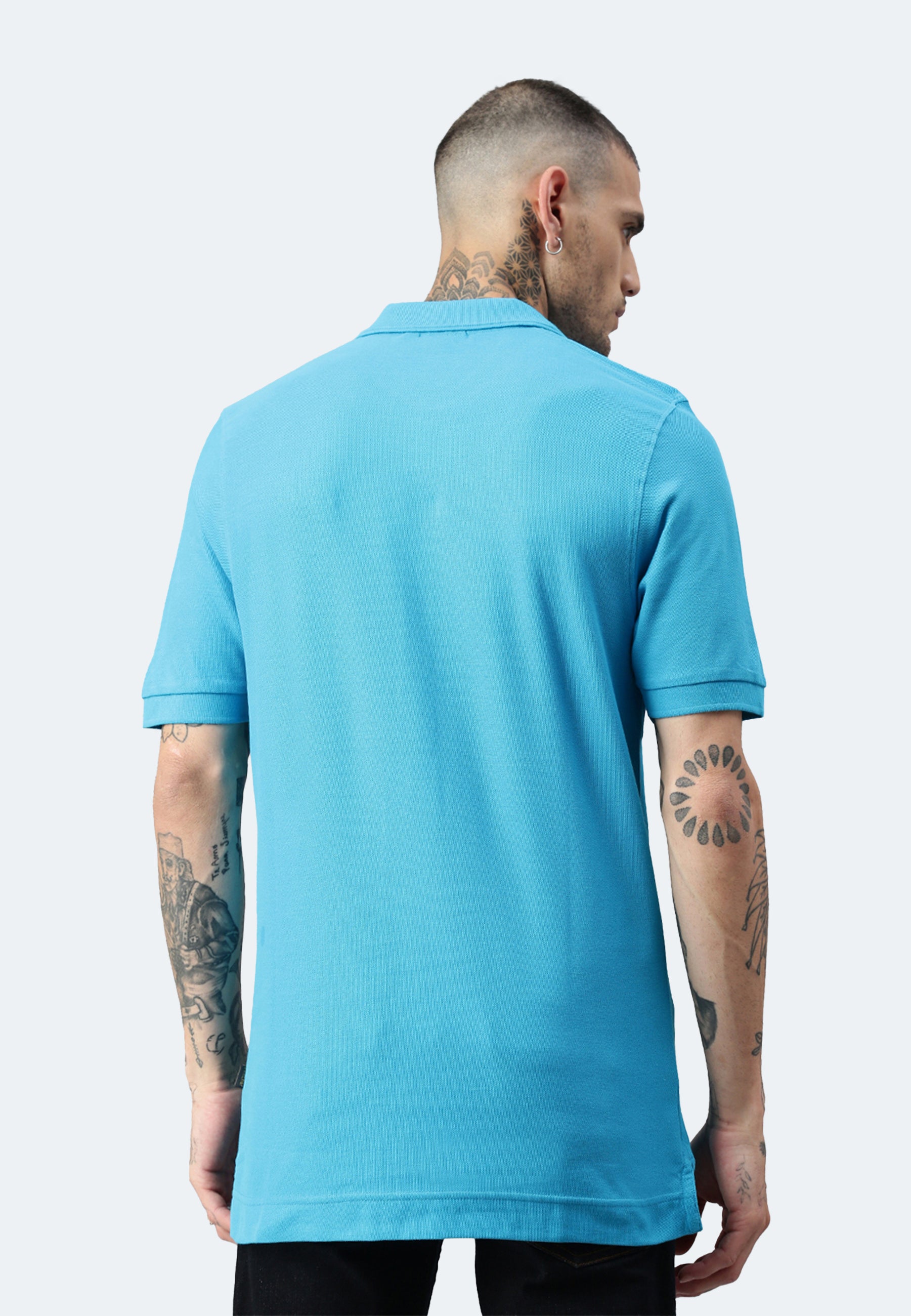 Polo da uomo Switcher color blu baia
