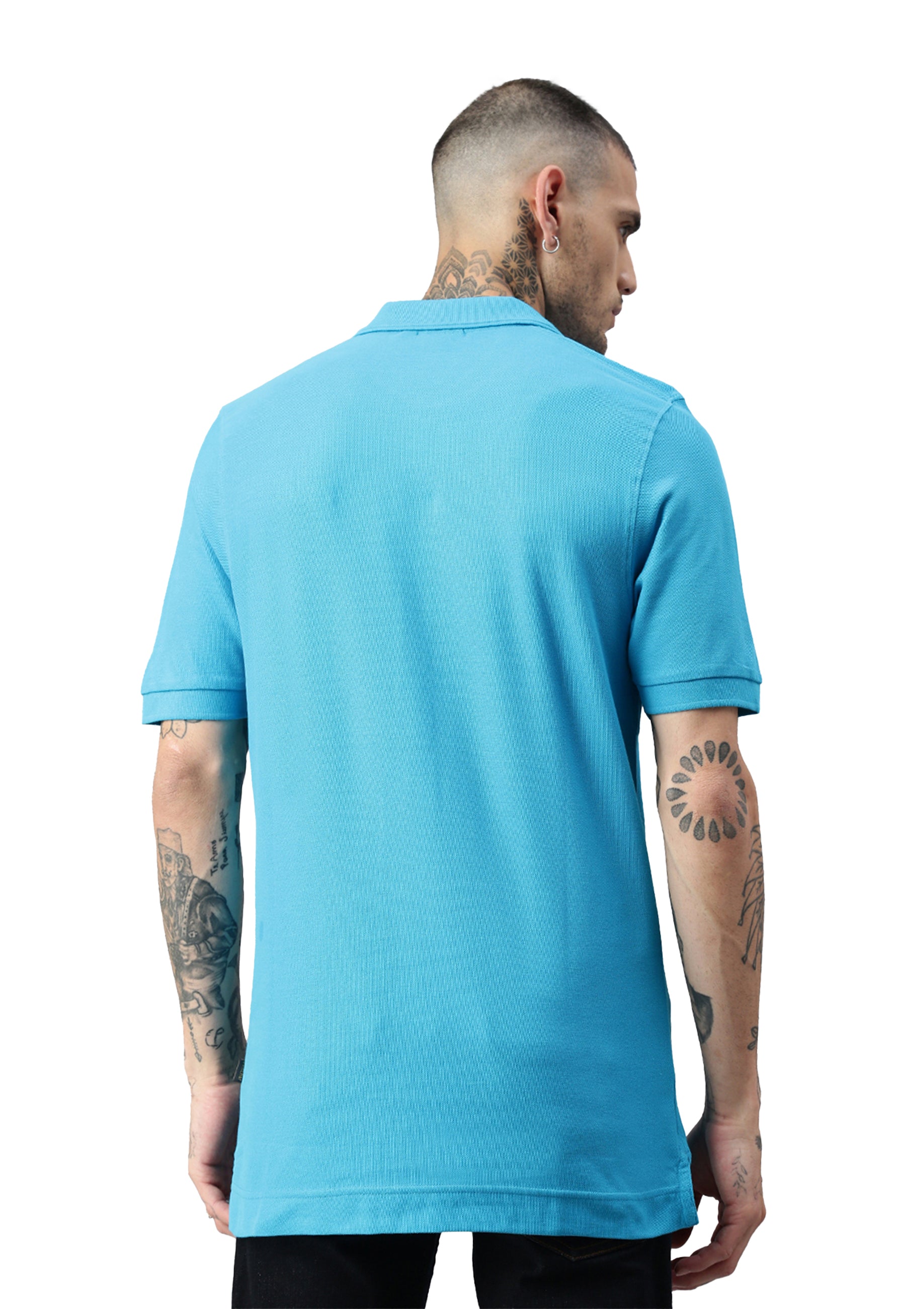 Polo da uomo Switcher color blu baia