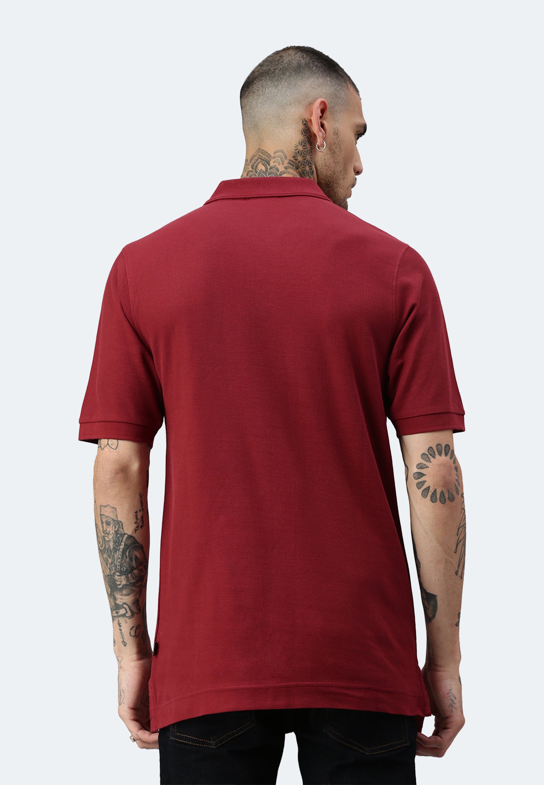 Polo da uomo Switcher colore bordeaux