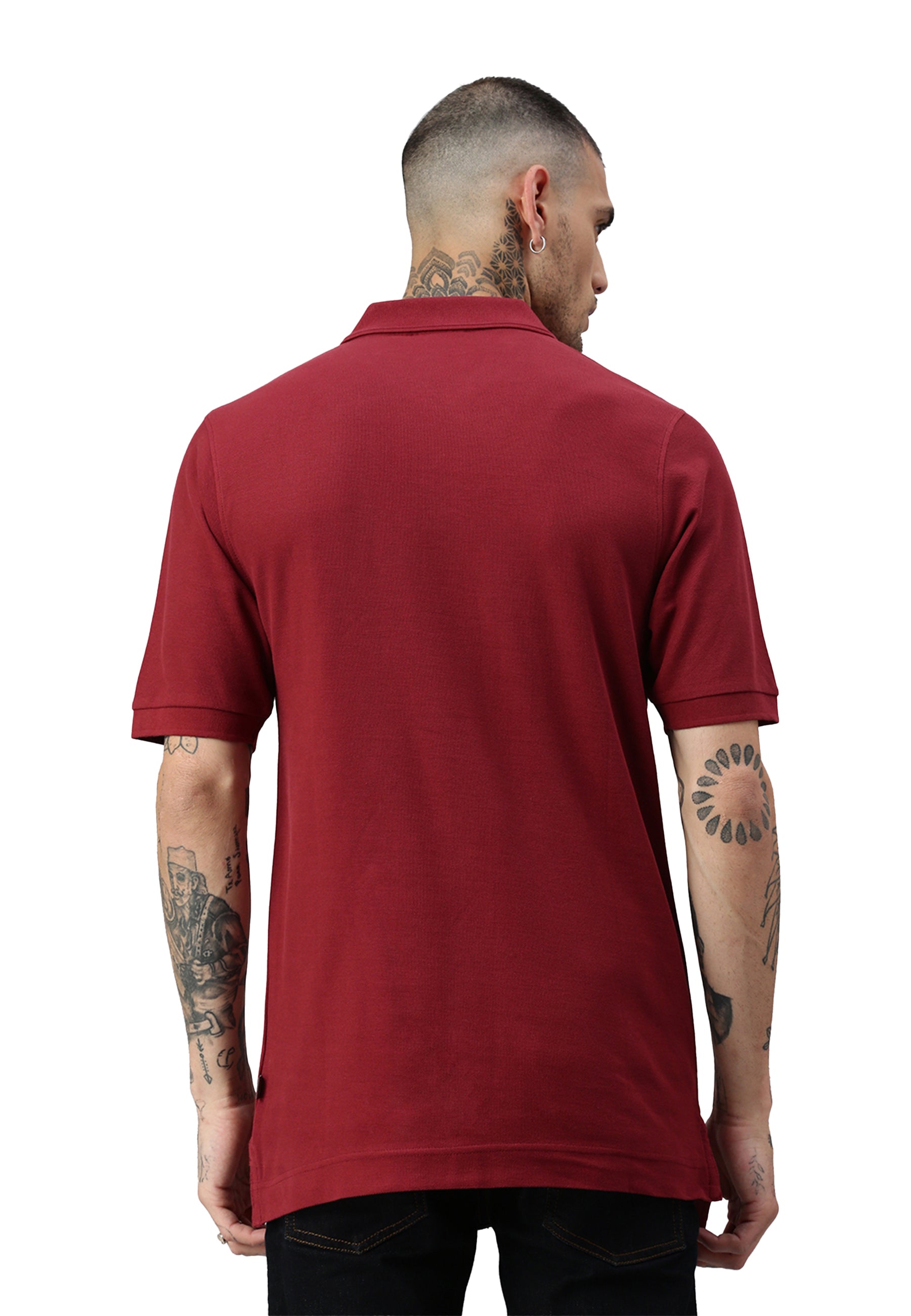 Polo da uomo Switcher colore bordeaux