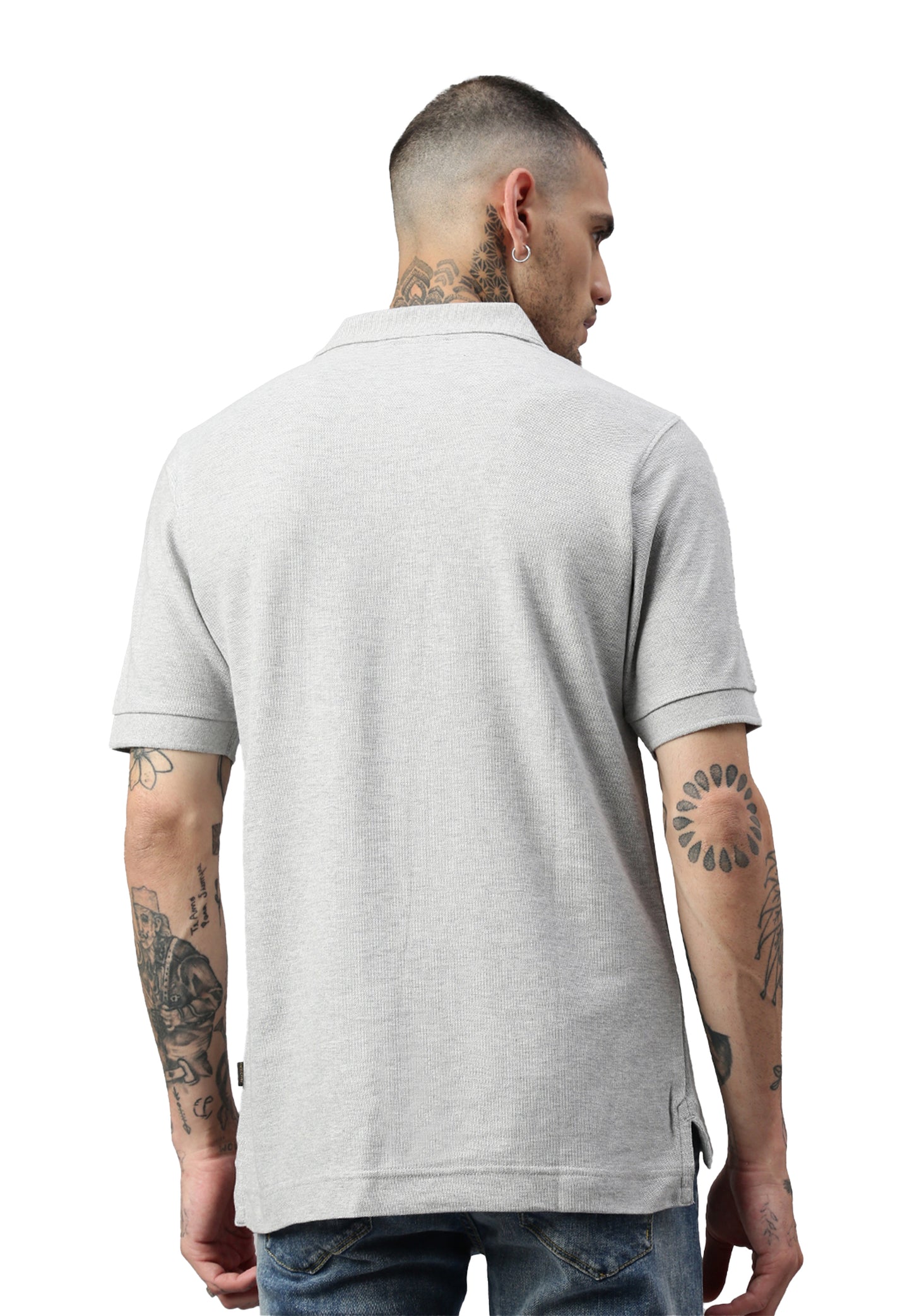 Switcher polo uomo john color/42 gris chine