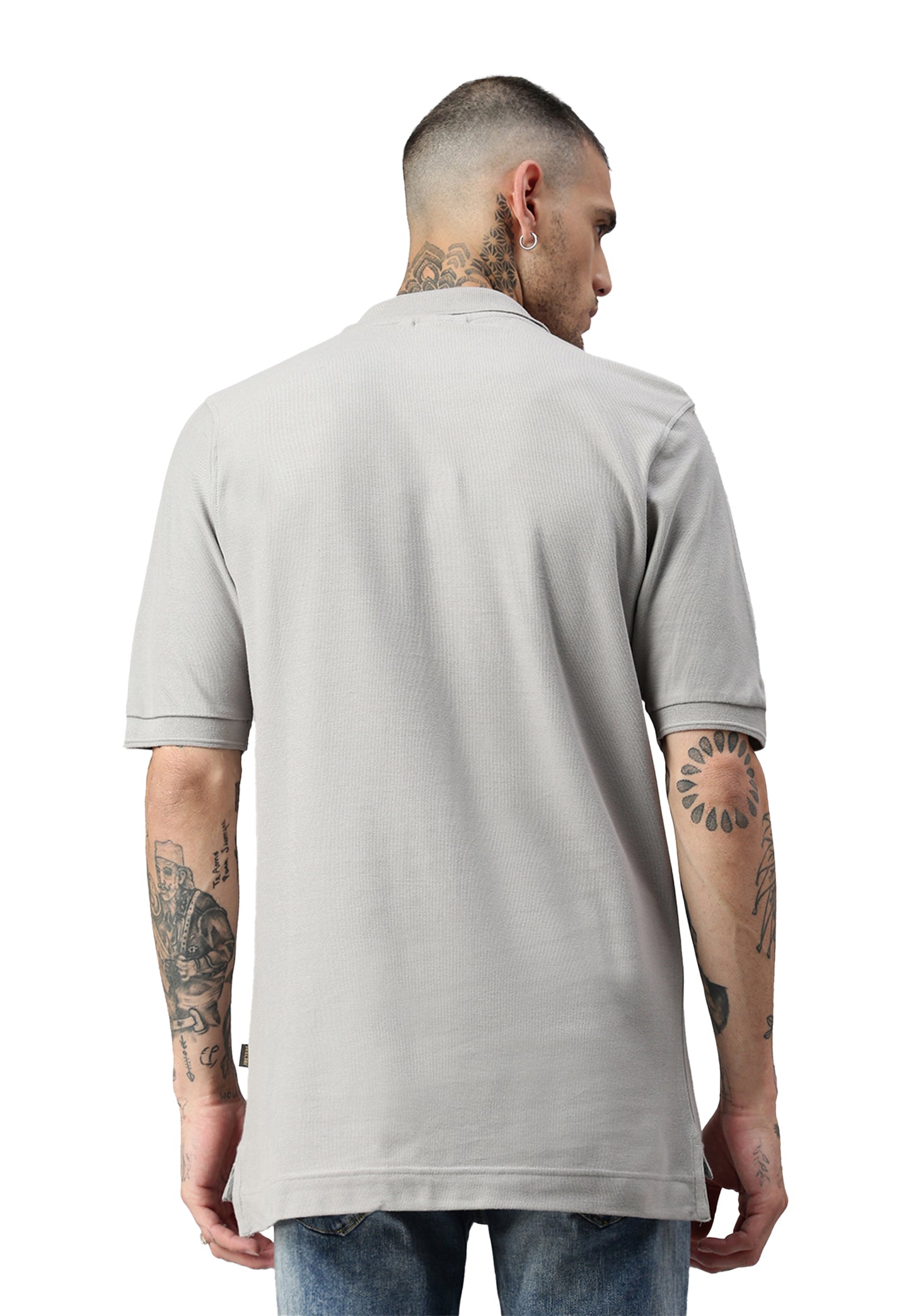 Switcher polo uomo john color/402 gris fonce
