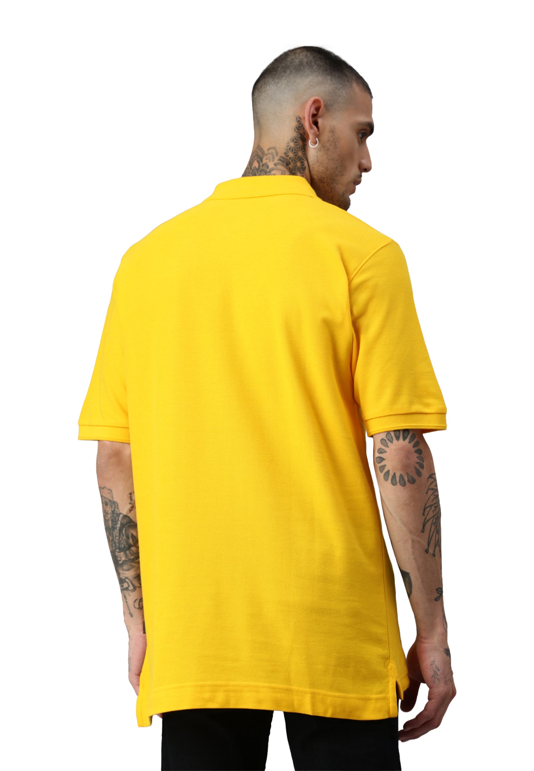 Polo da uomo Switcher colore john/giallo