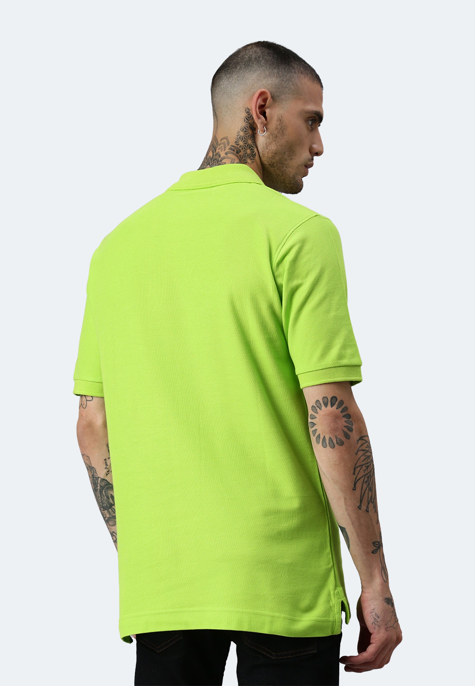Polo da uomo Switcher color lime