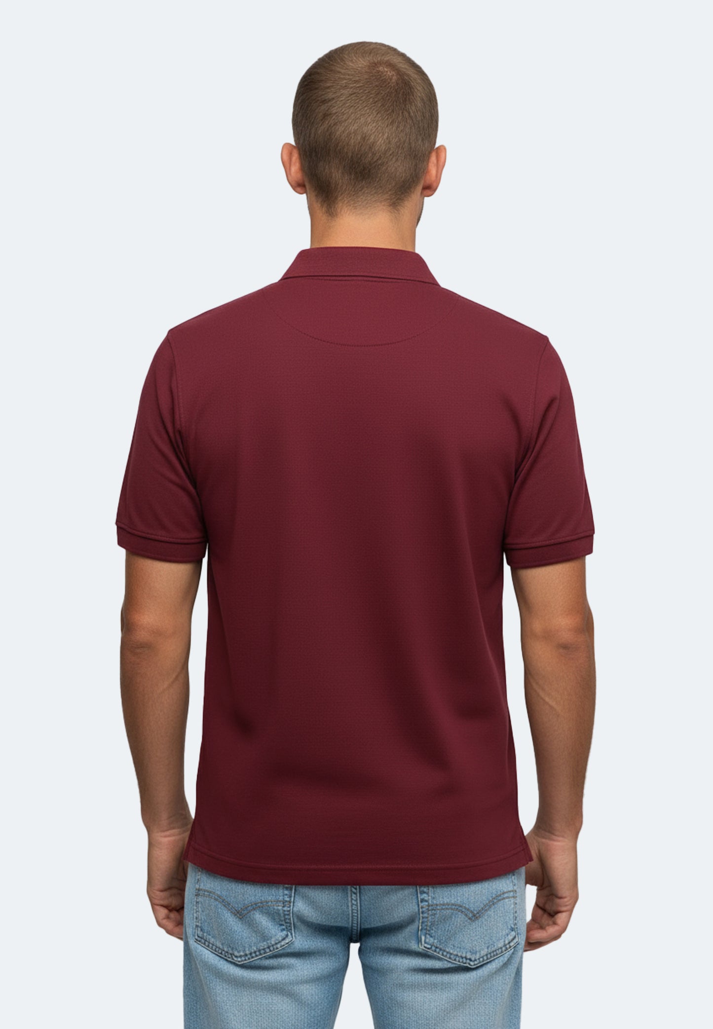 Switcher polo sammy colore/158 bordeaux