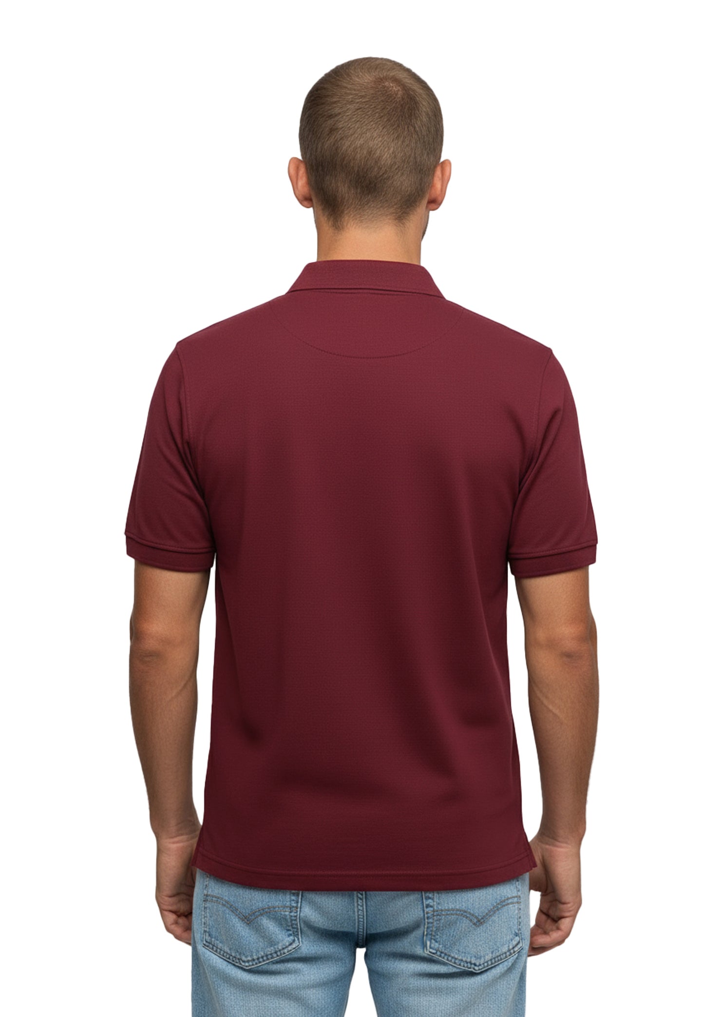 Switcher polo sammy colore/158 bordeaux