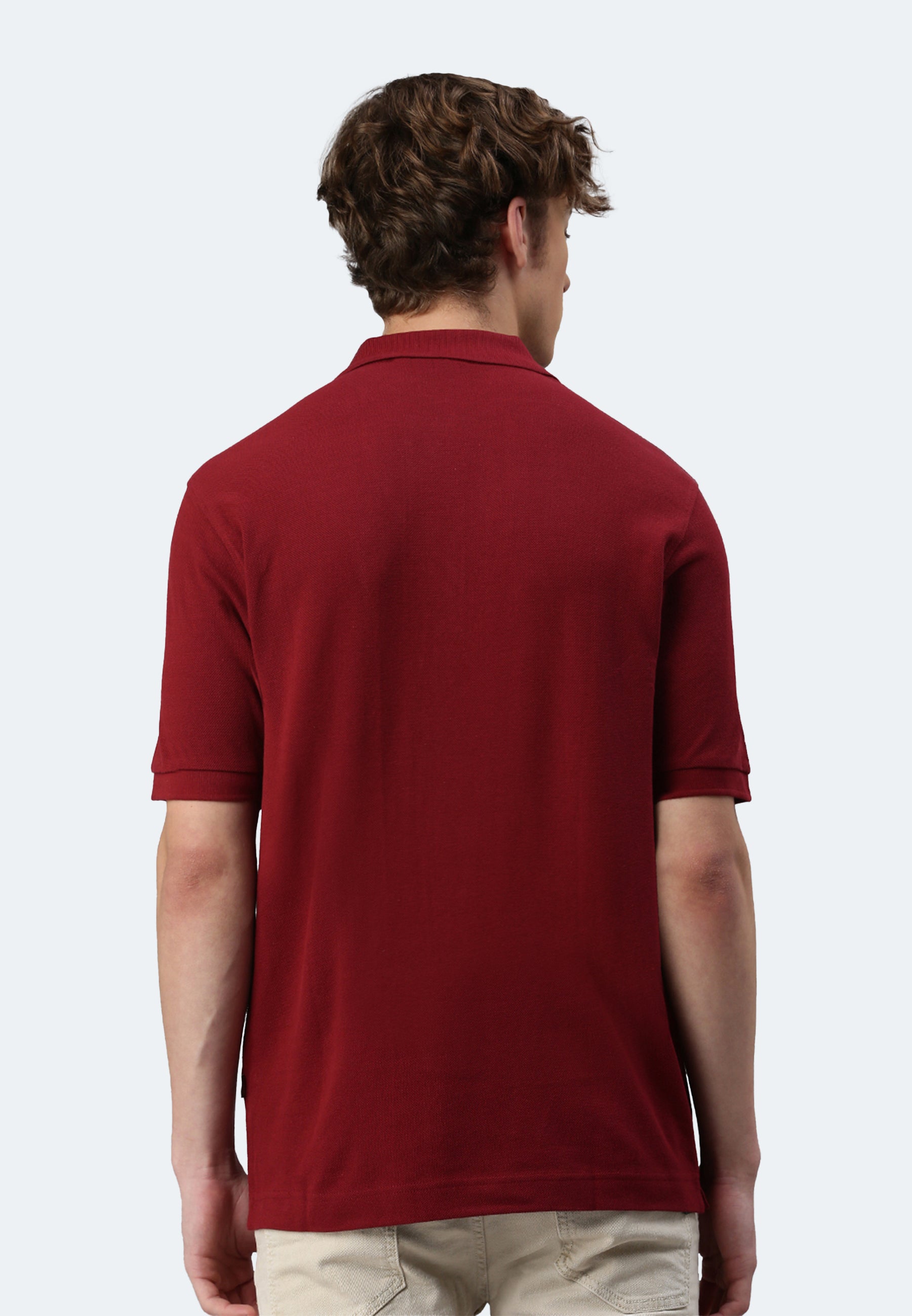 Polo da uomo Switcher Samuel color/bordeaux
