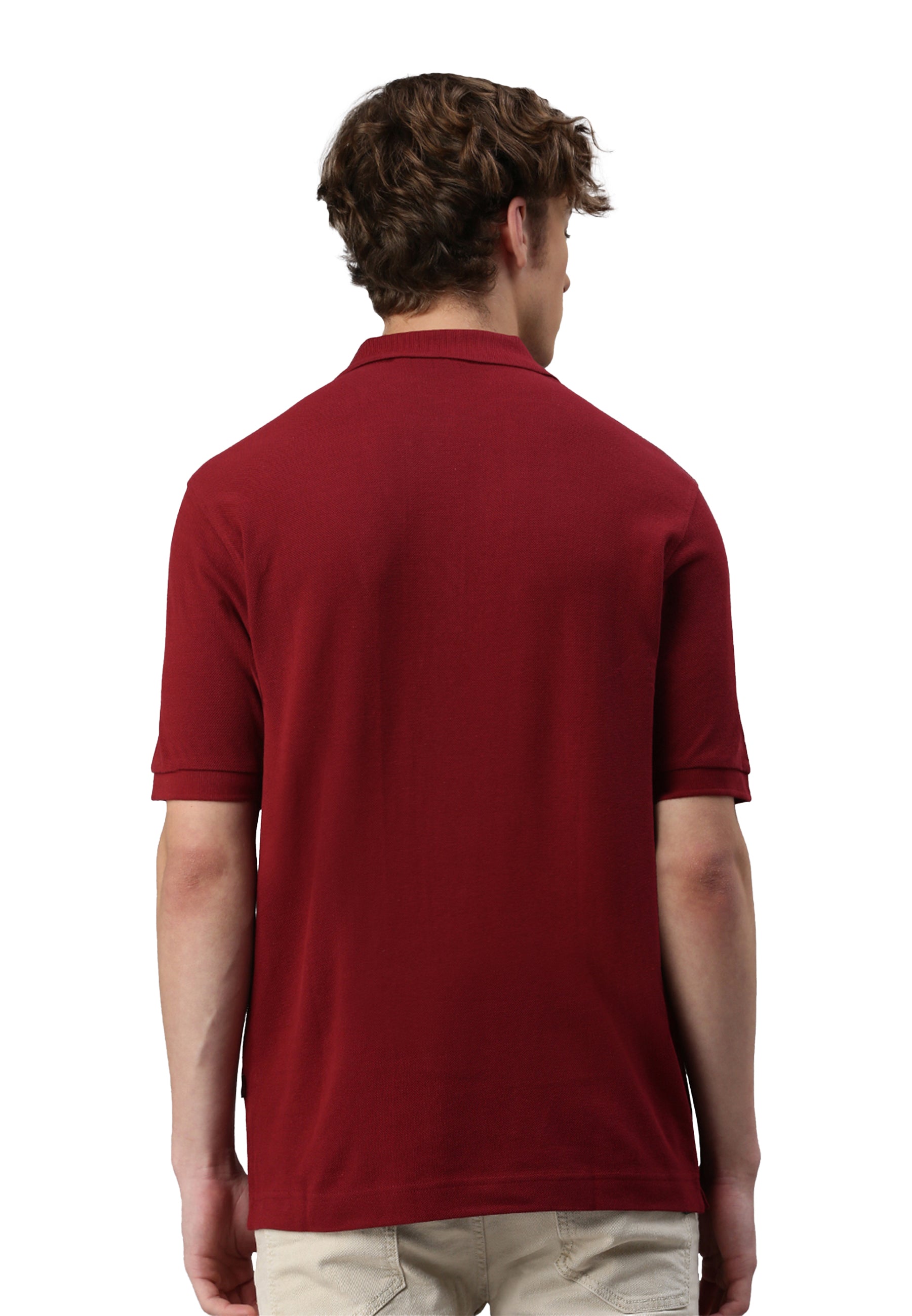Polo da uomo Switcher Samuel color/bordeaux