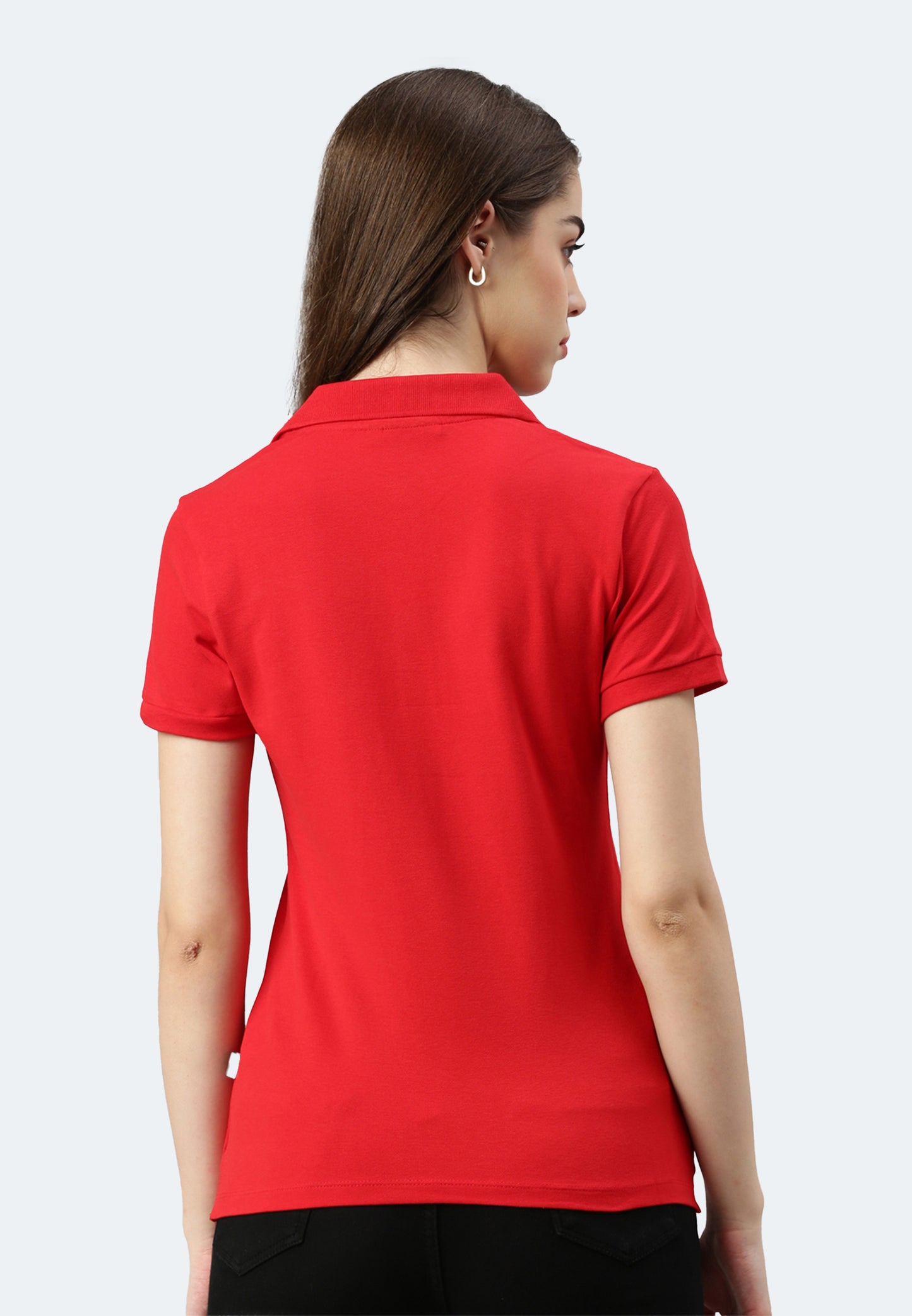 Switcher Lady polo stacy colour/10 rouge