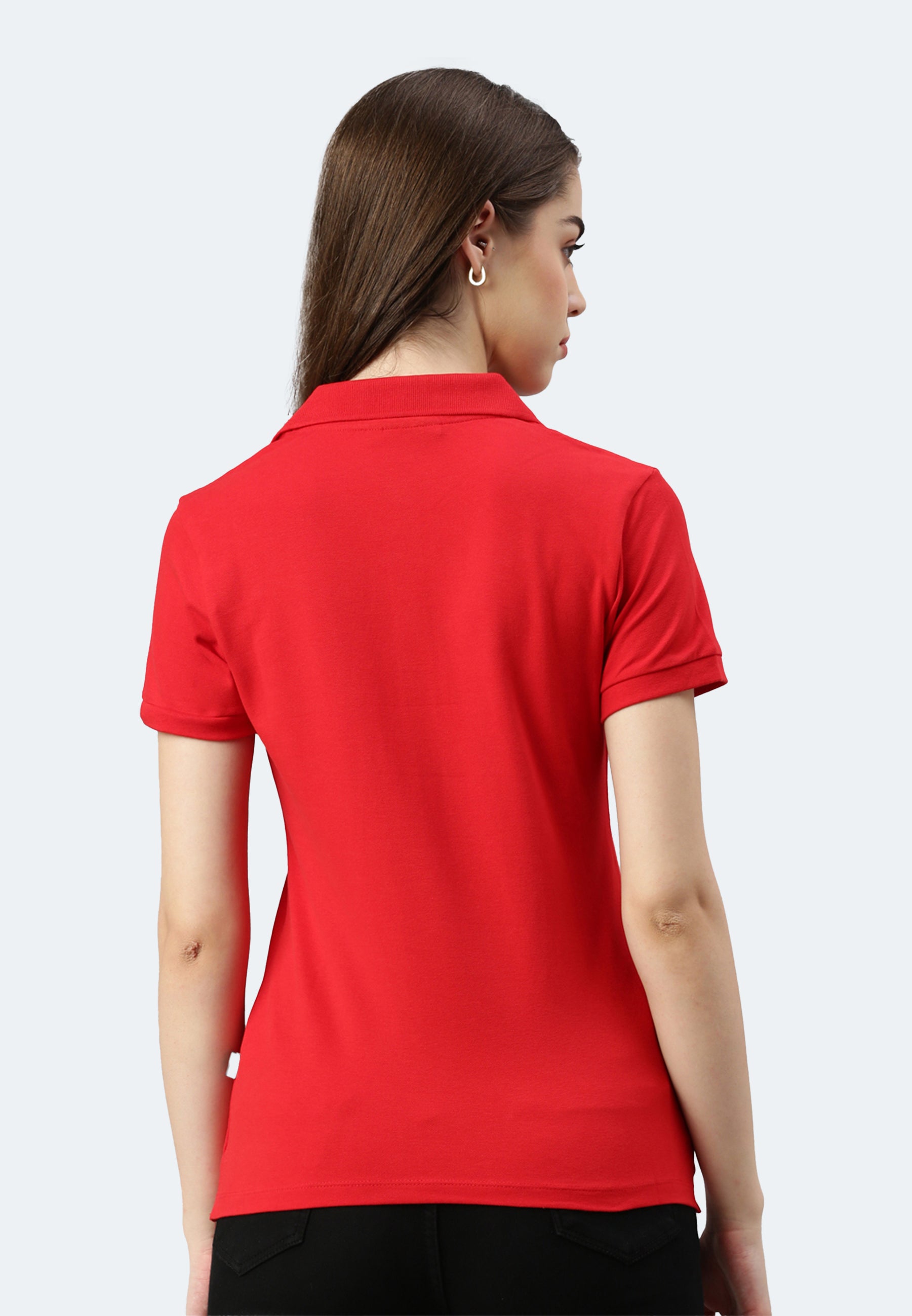 Switcher Lady polo stacy colour/10 rouge