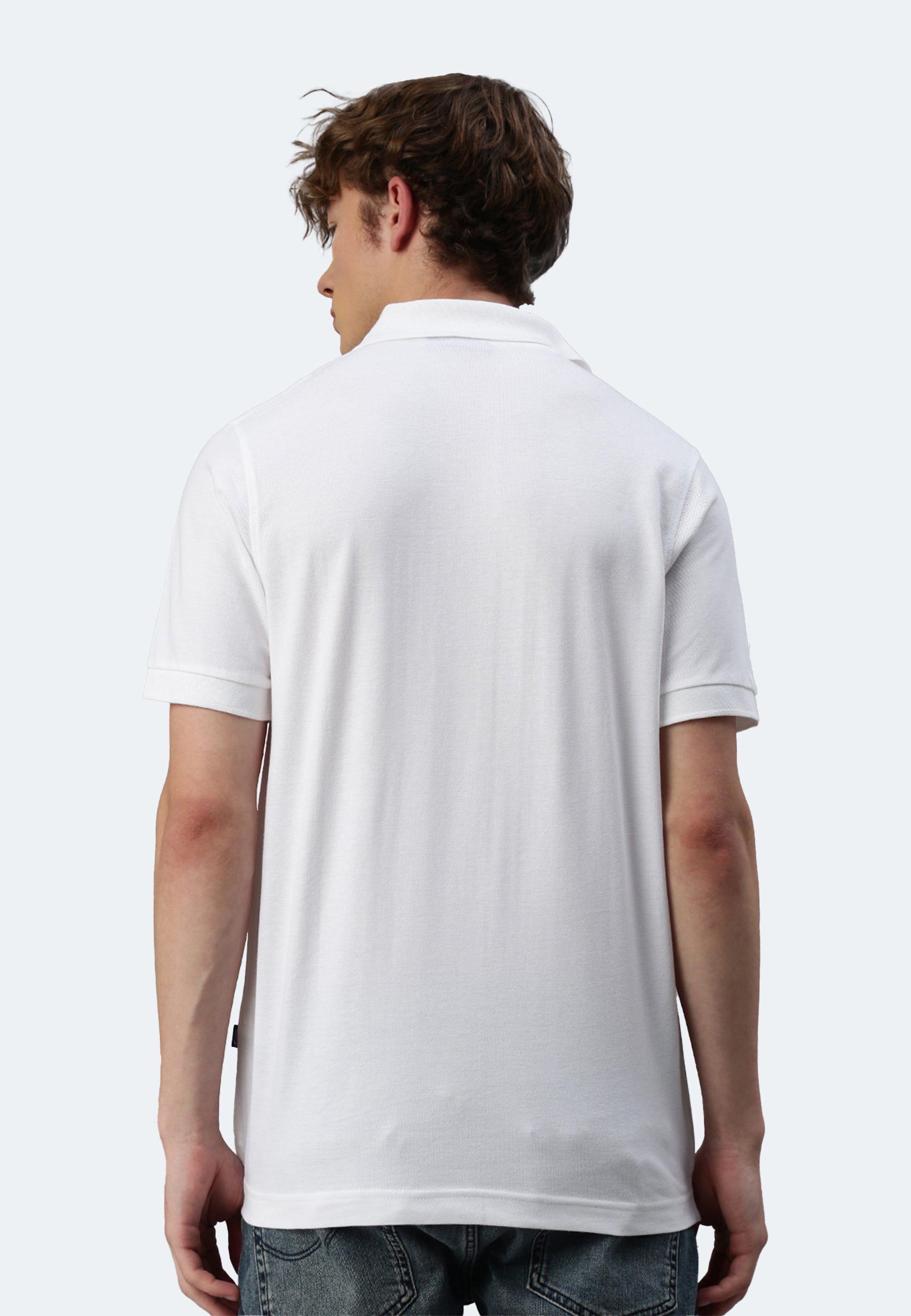 Switcher pocket polo colore balena/bianco