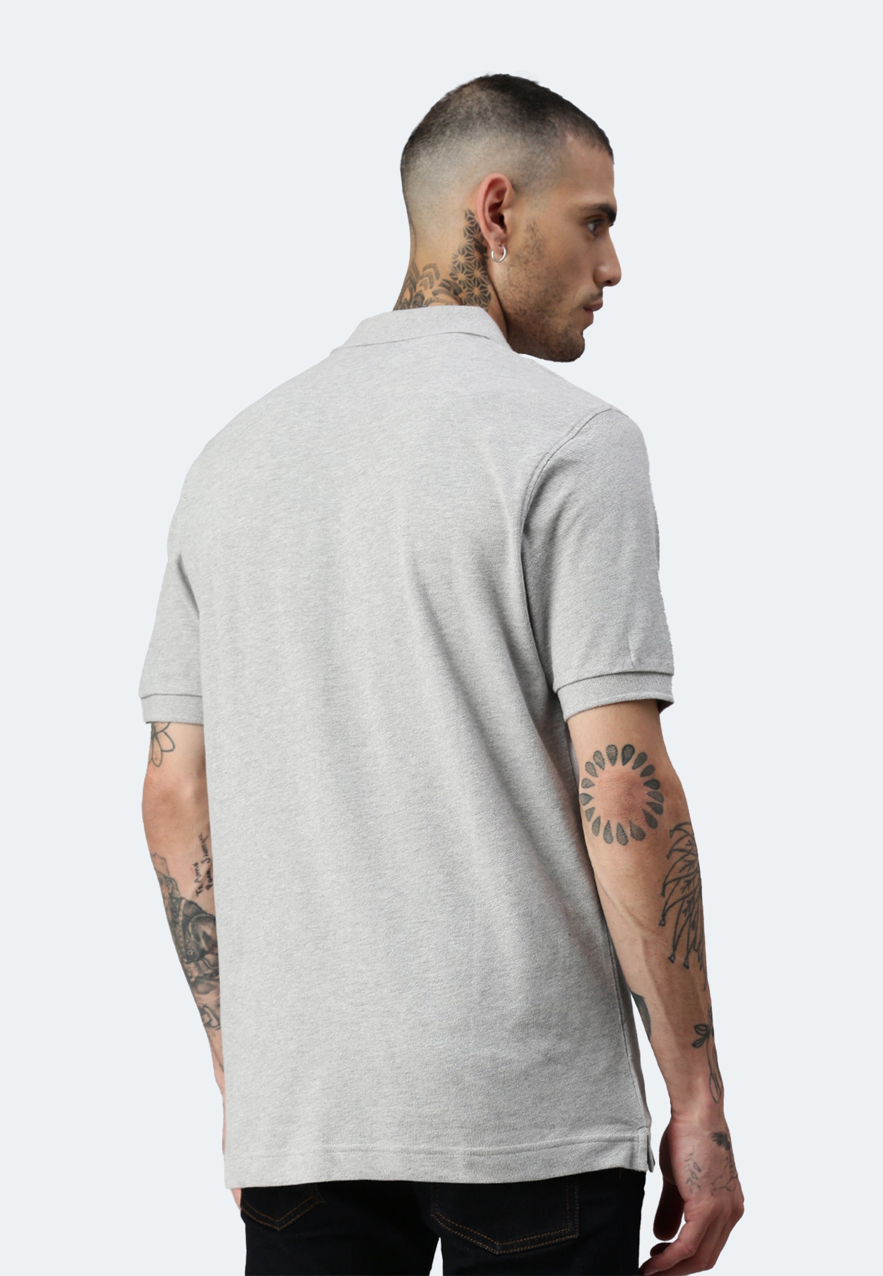 Switcher pocket polo colore balena/chine grigio