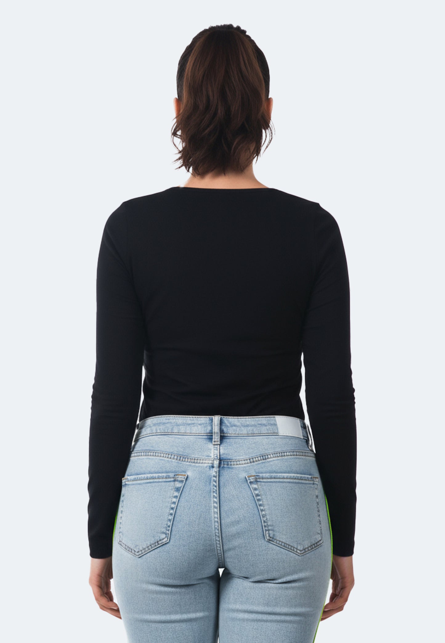 Switcher manica lunga liliane colore/40 noir