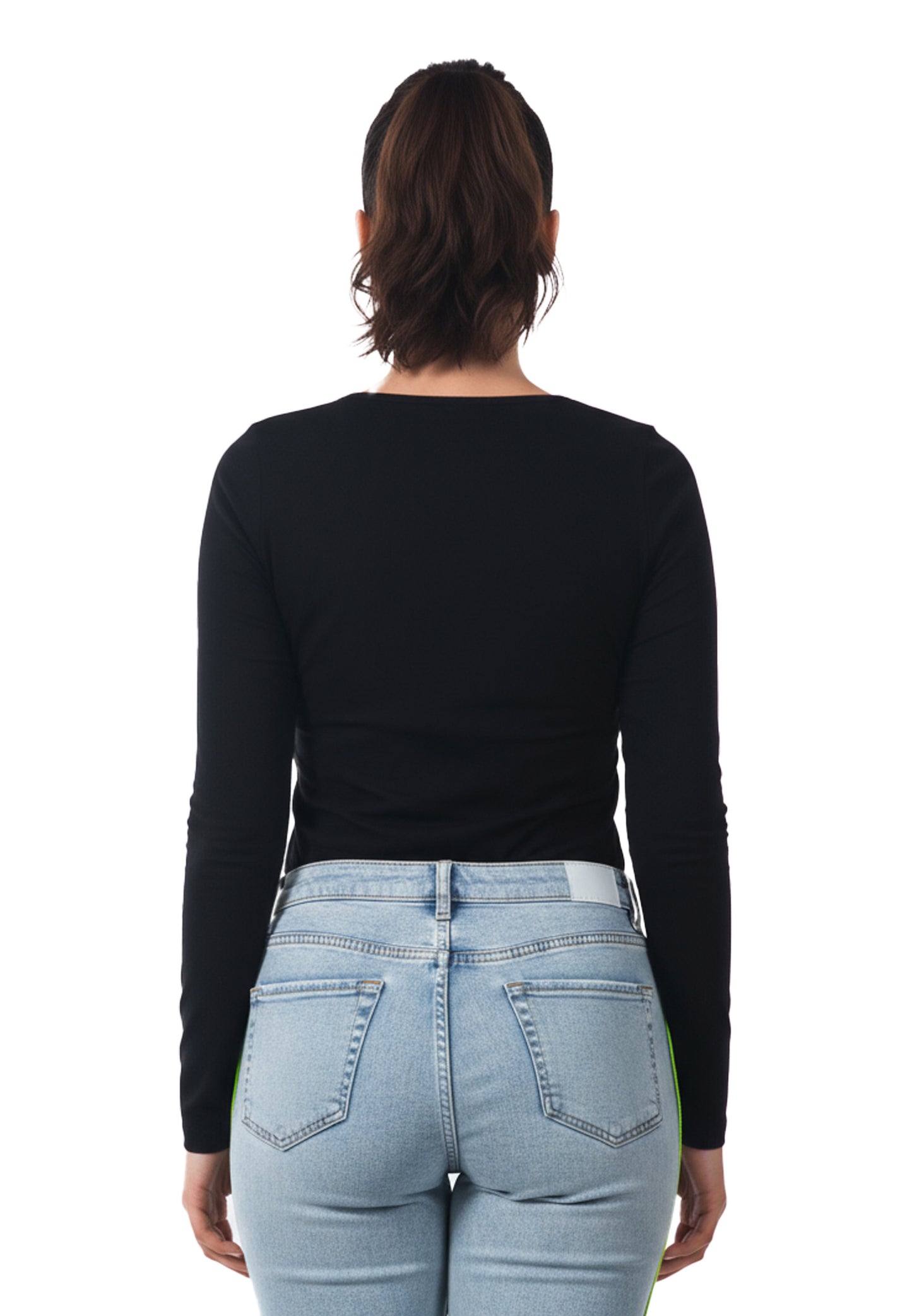 Switcher manica lunga liliane colore/40 noir