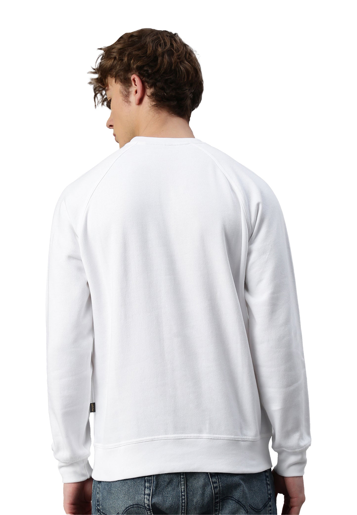 Felpa Switcher london colour/1 blanc