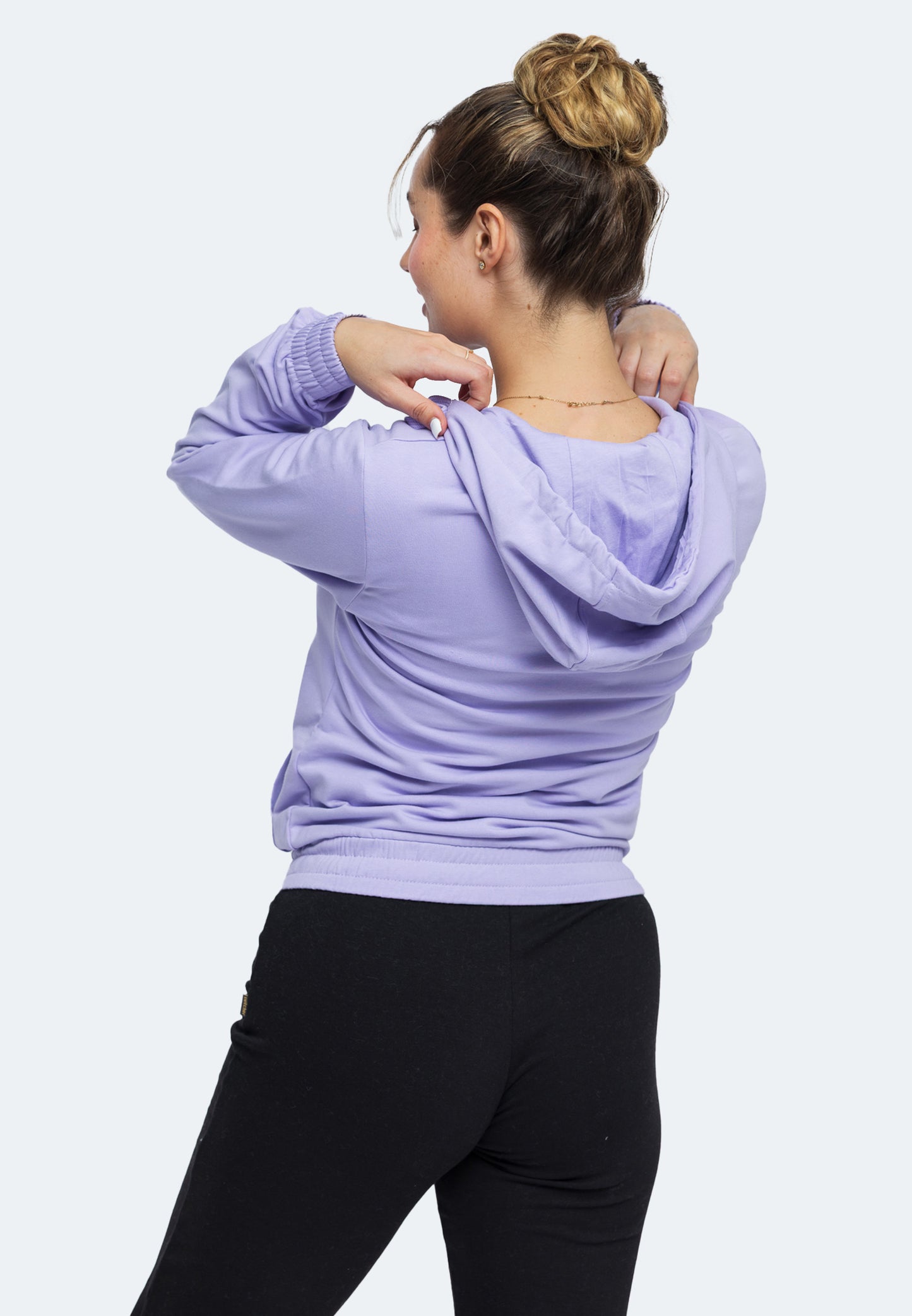 Felpa con cappuccio Switcher Lady arizona colour/144 lavanda