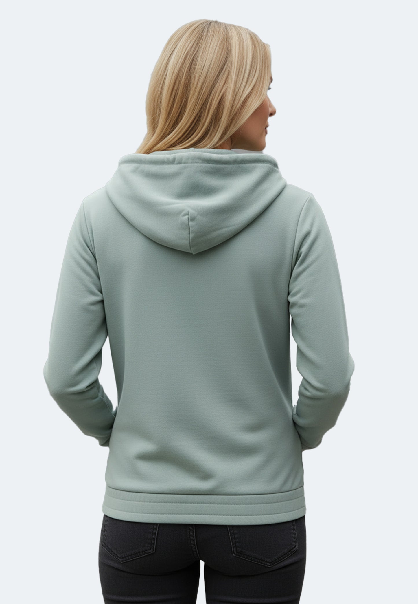Felpa da donna con cappuccio e zip Sonora