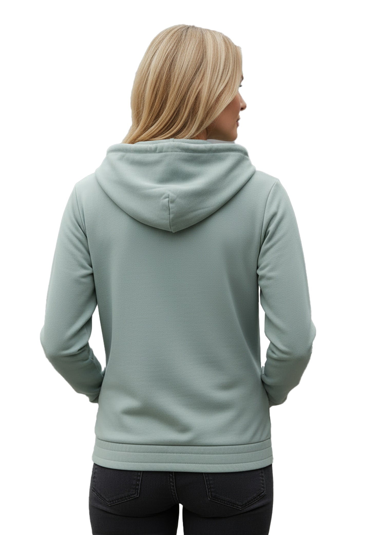 Felpa da donna con cappuccio e zip Sonora