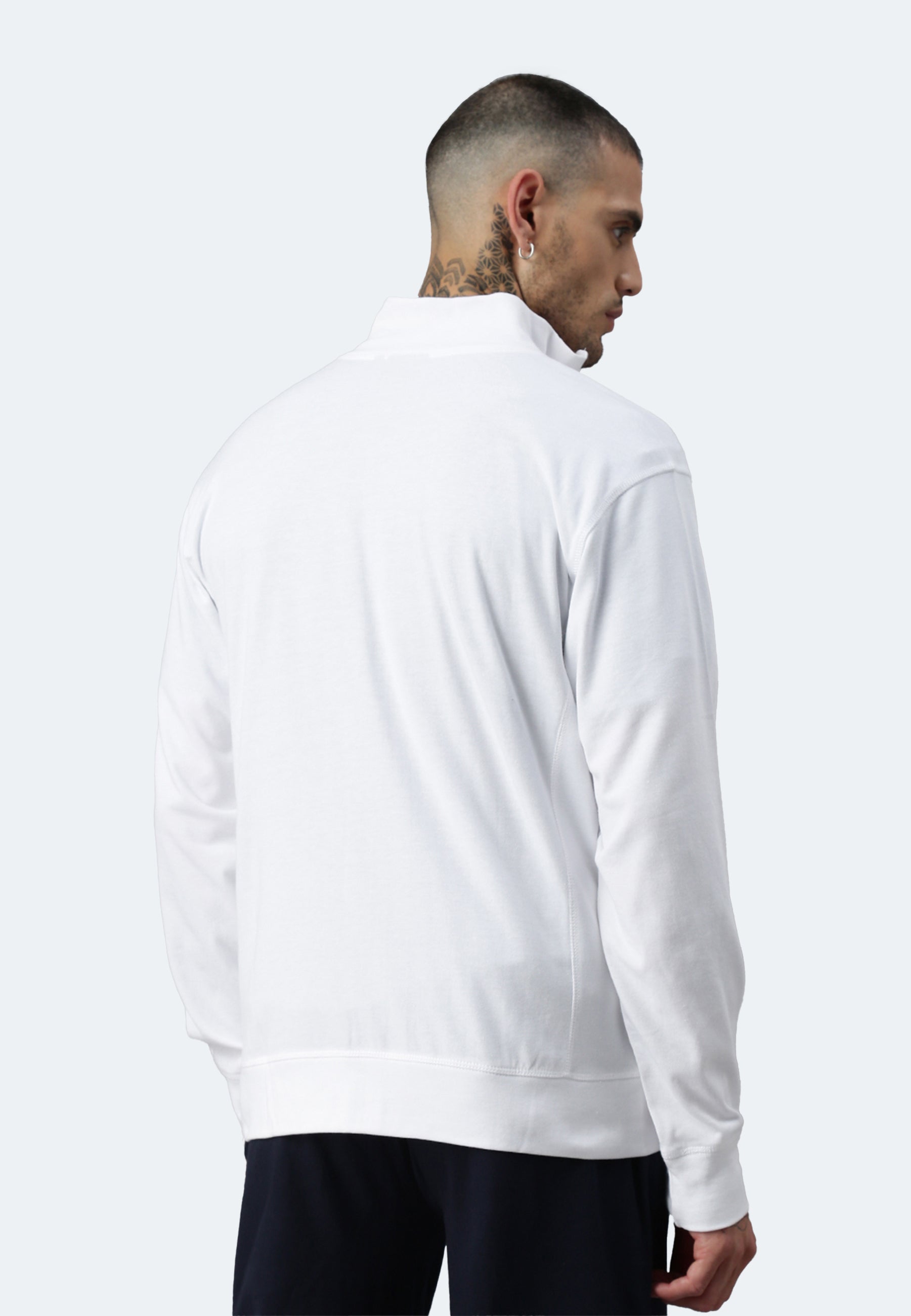 Switcher giacca con zip uomo dallas colore/blanc