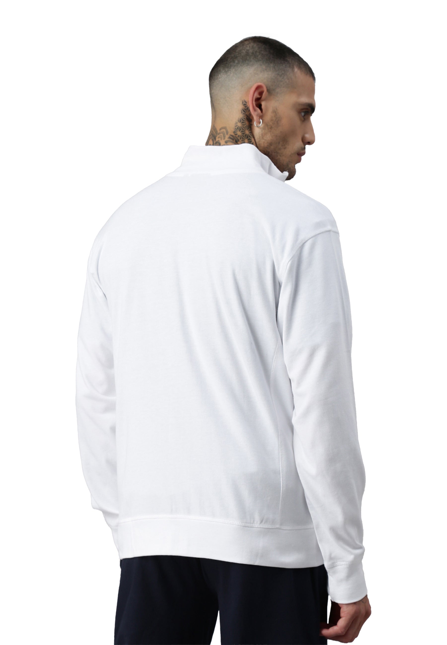Switcher giacca con zip uomo dallas colore/blanc