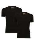 2 pezzi T-shirt elasticizzata con scollo a V Giorgia
