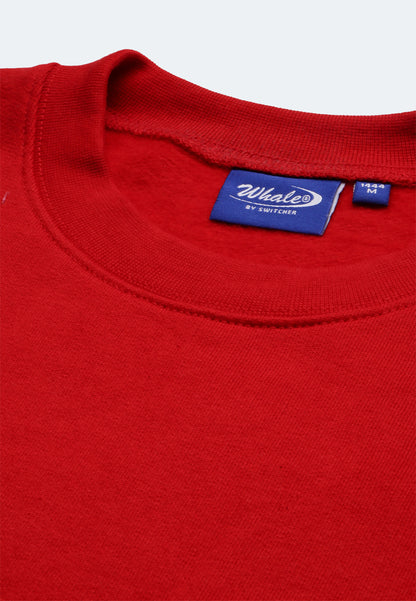 Switcher manica lunga color balena/10 rouge