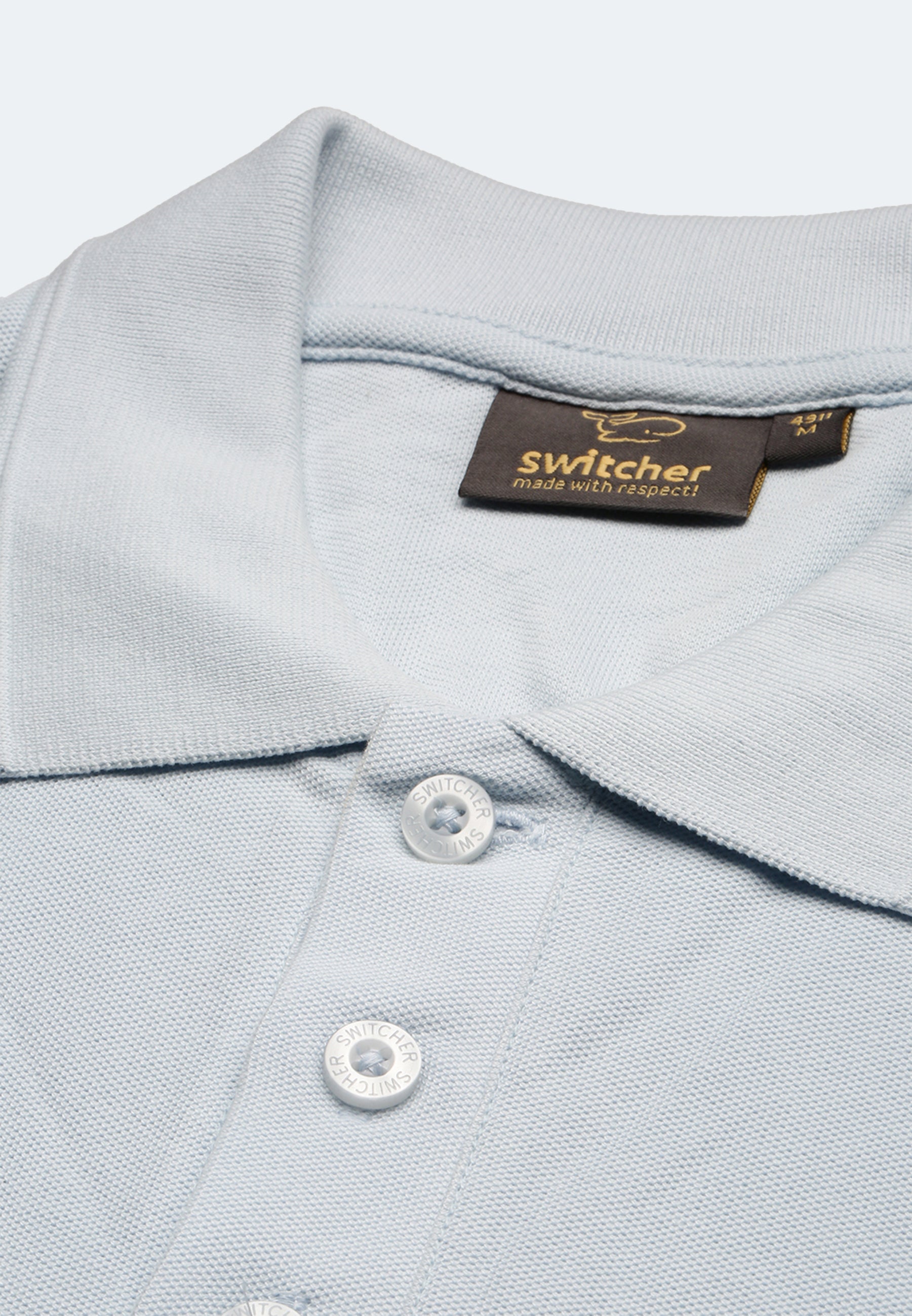 Polo da uomo Switcher color john/angelo blu