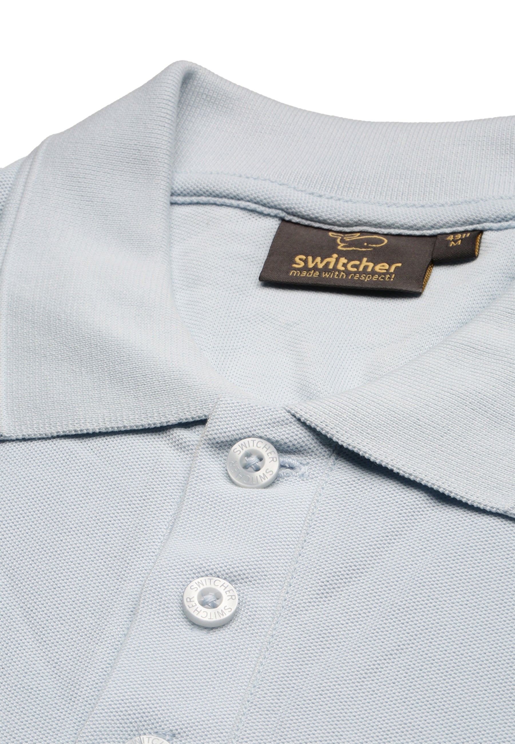 Polo da uomo Switcher color john/angelo blu