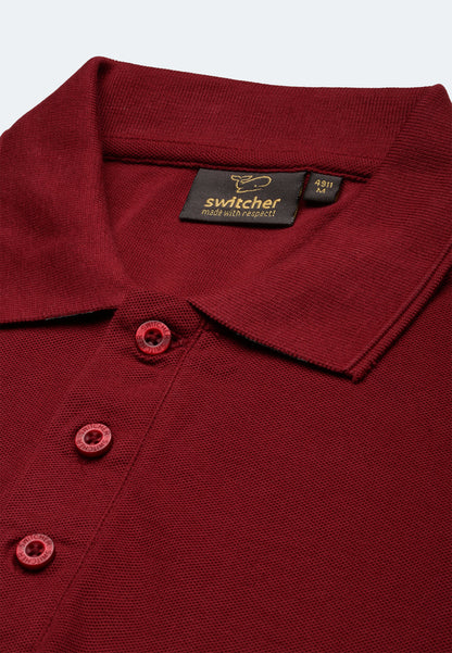 Switcher polo uomo john colore/158 bordeaux