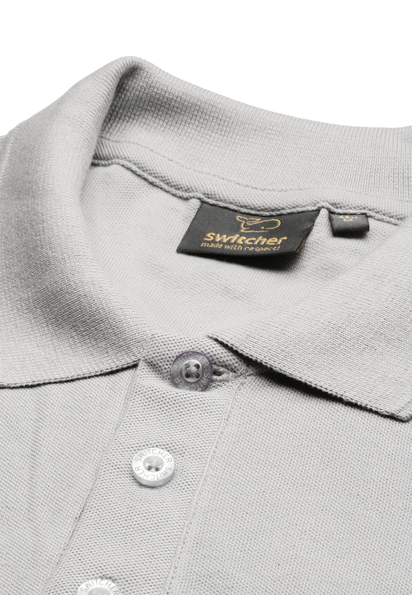 Switcher polo uomo john color/402 gris fonce