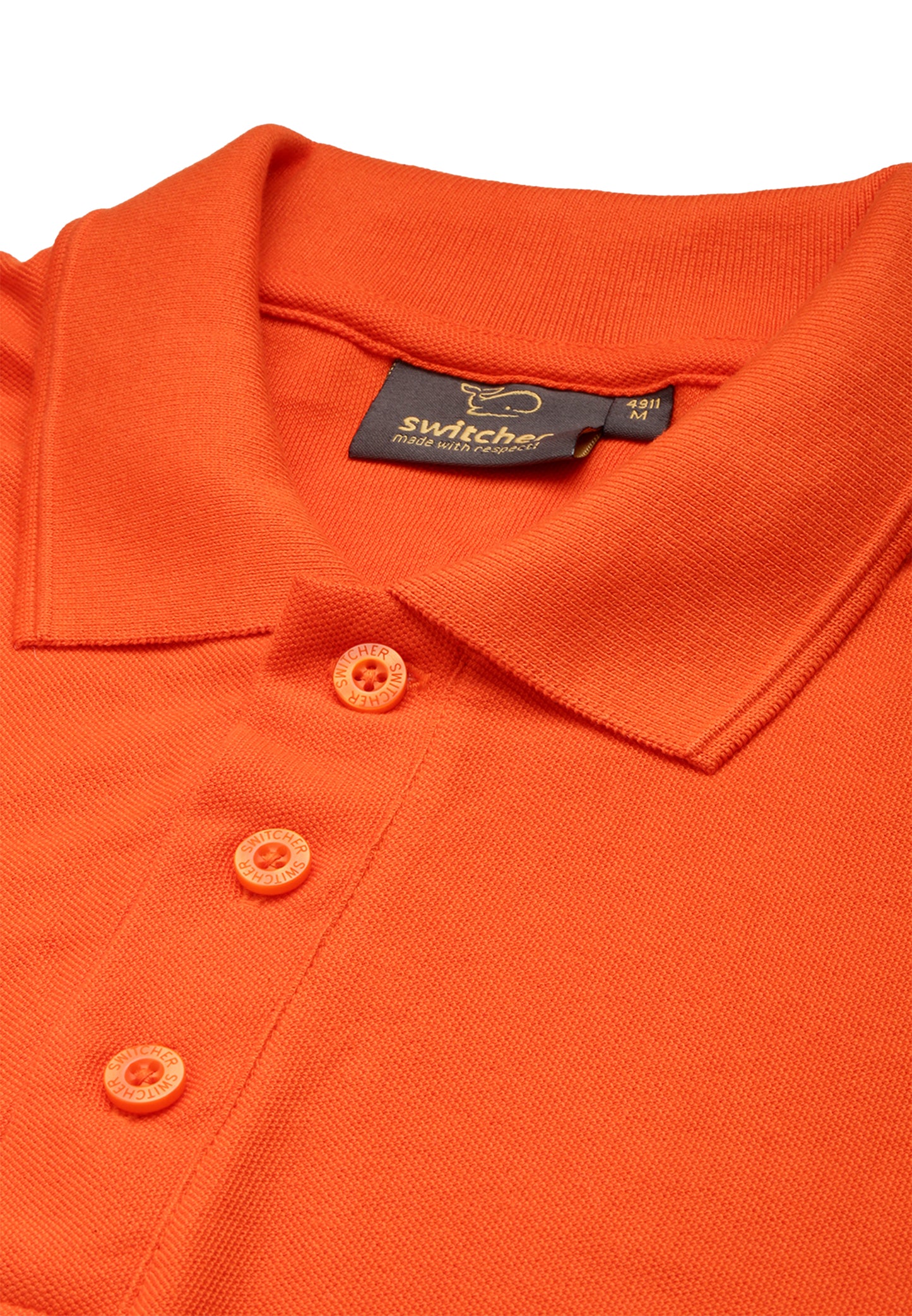 Switcher polo uomo john colore/506 paprika