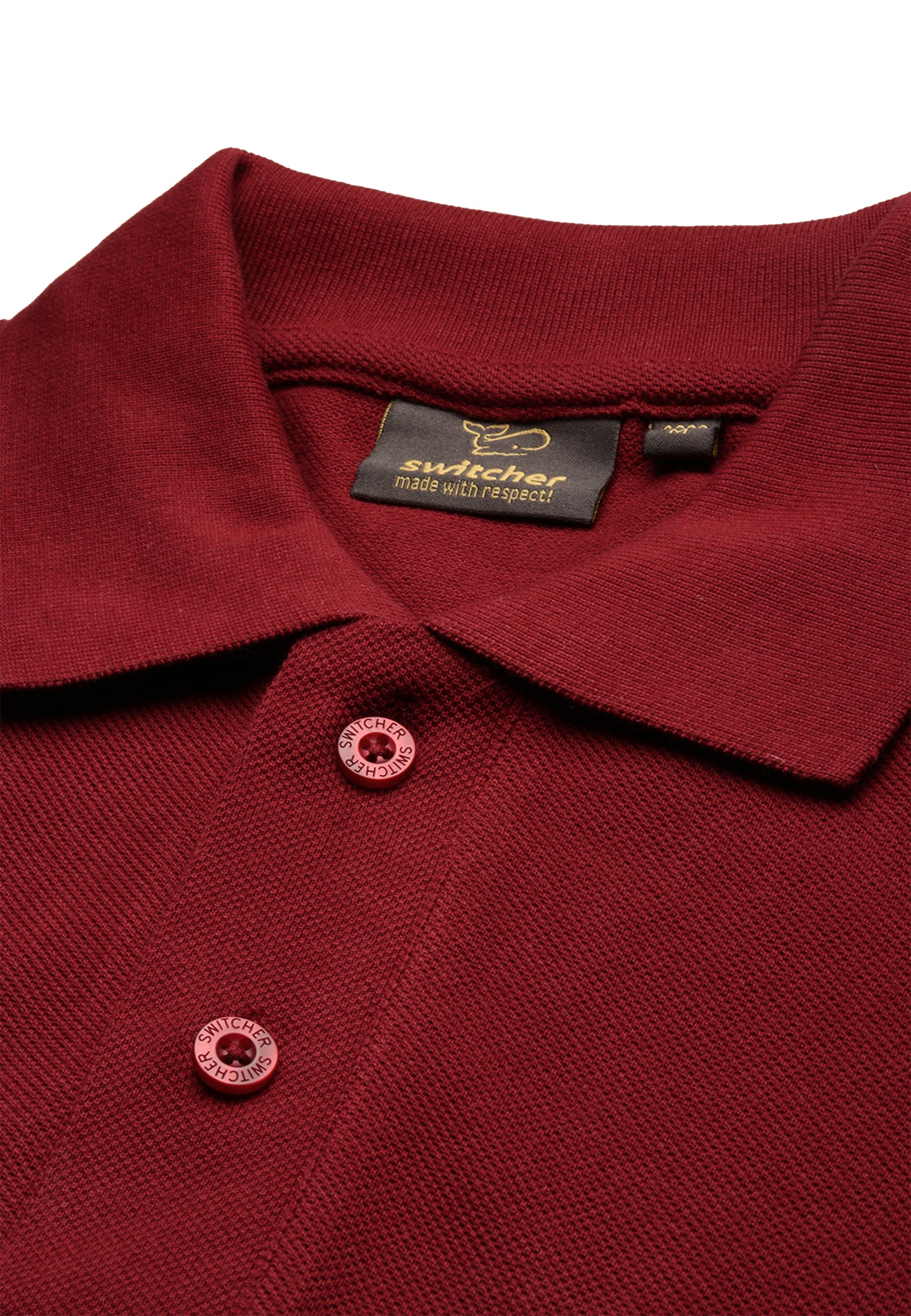 Polo da uomo Switcher Samuel color/bordeaux