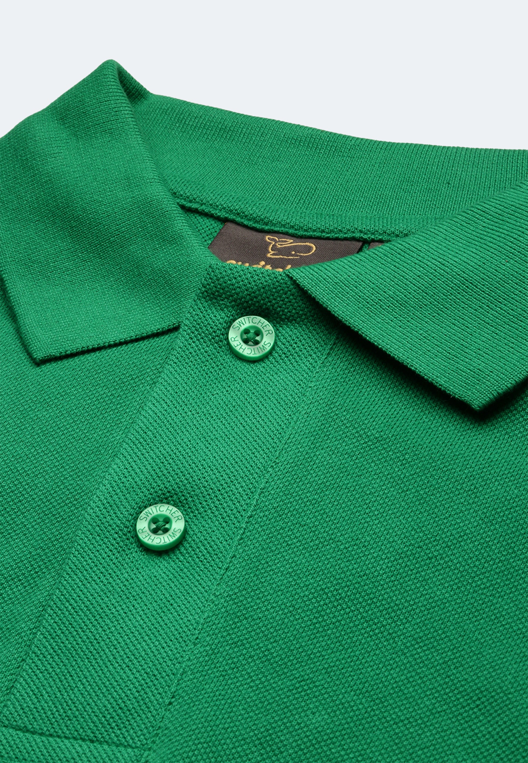 Polo da uomo Switcher Samuel color/verde
