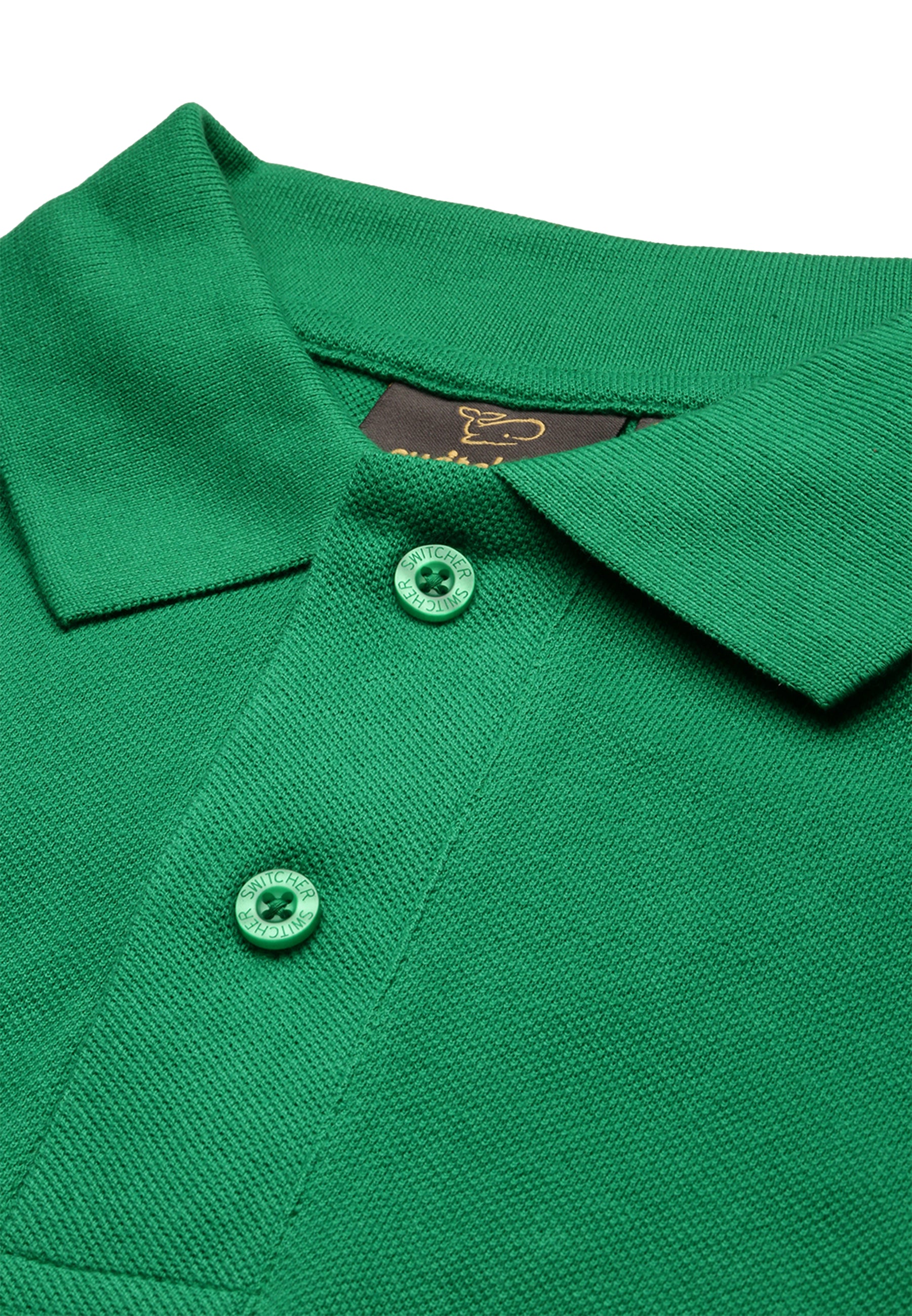 Polo da uomo Switcher Samuel color/verde