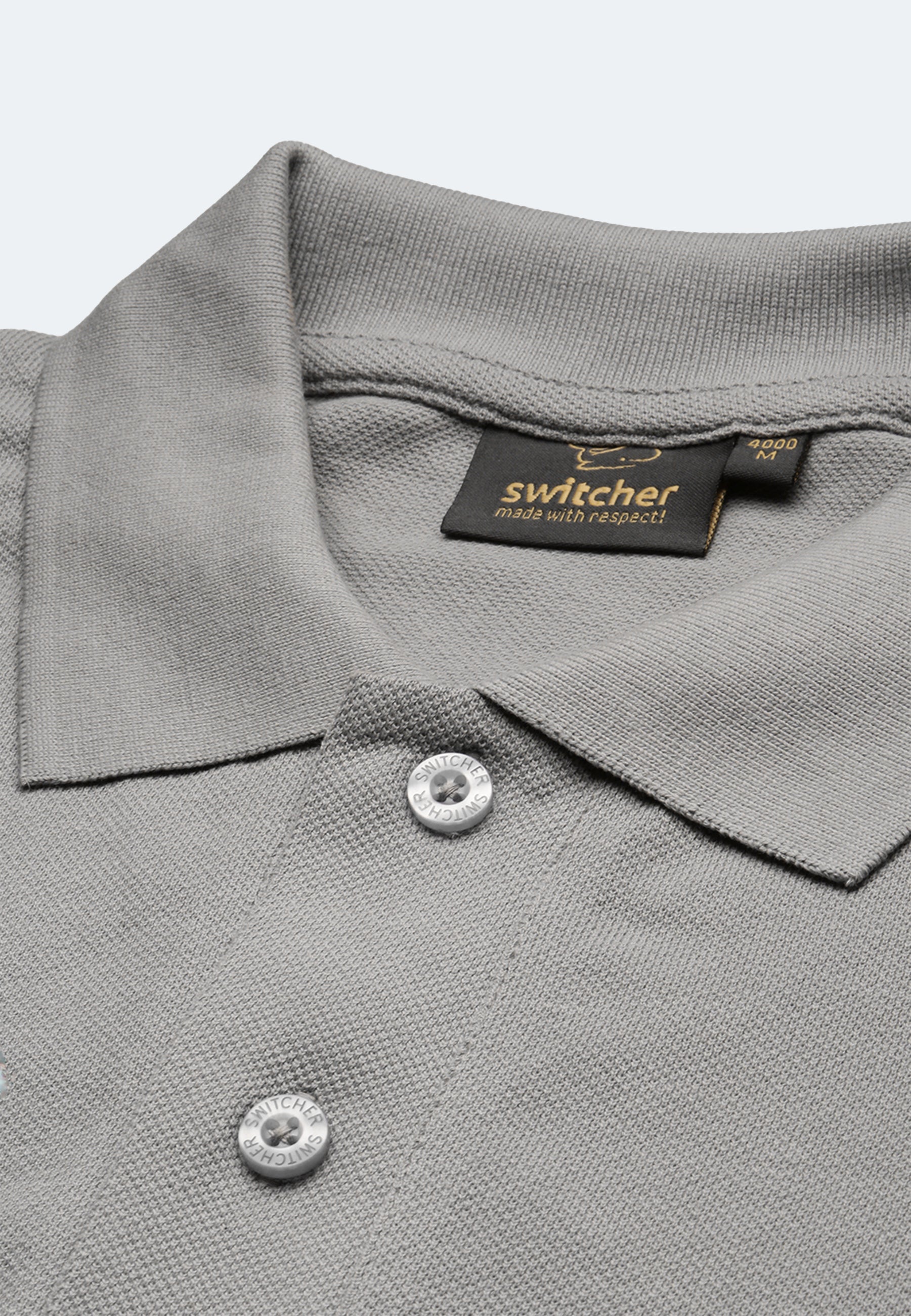 Switcher polo uomo samuel color/gris fonce