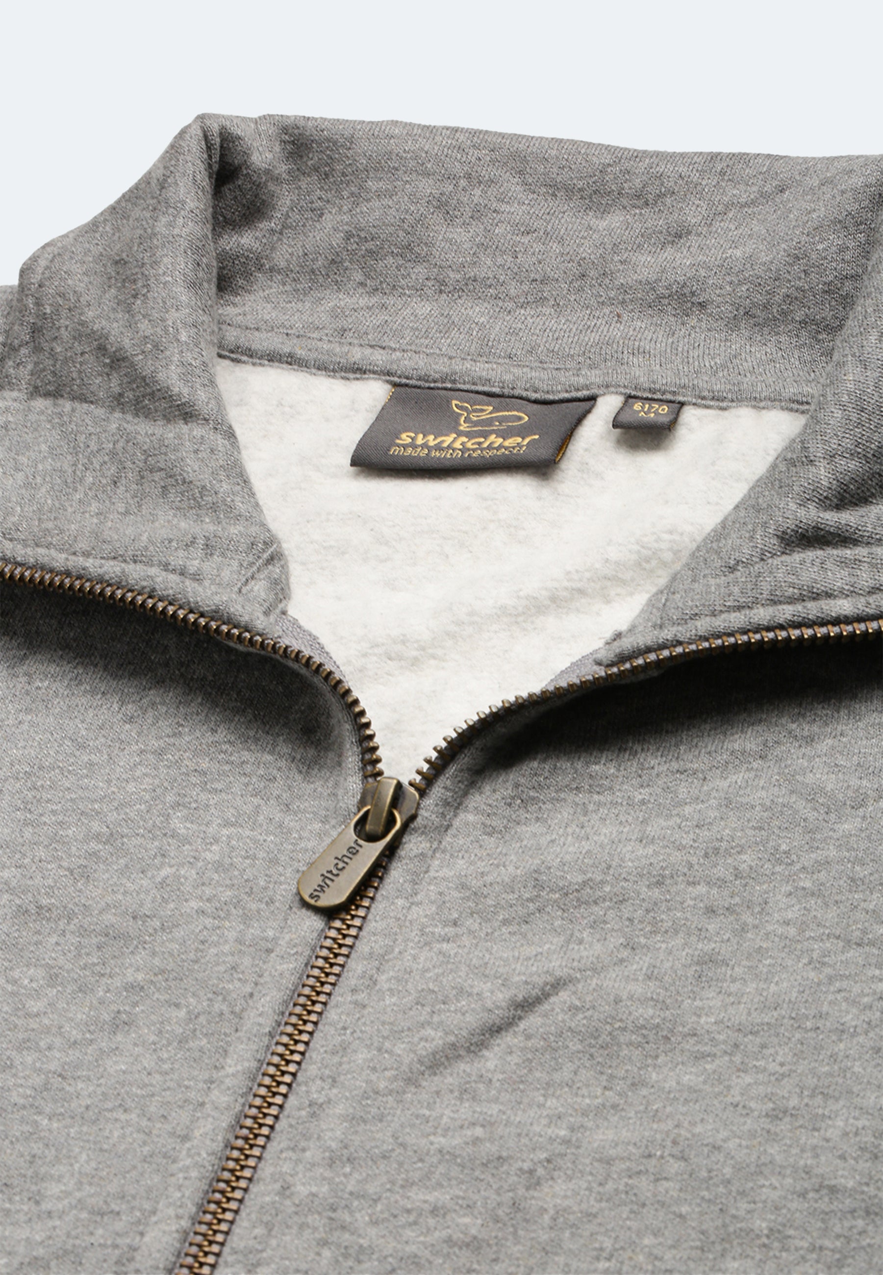Switcher zip-hoodie uomo colore miami/ebano chine