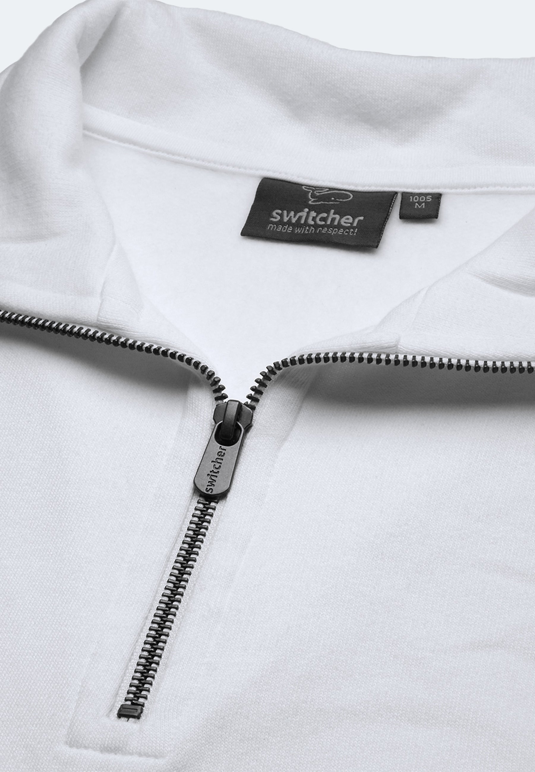 Felpa Switcher da uomo colore oslo/bianco 