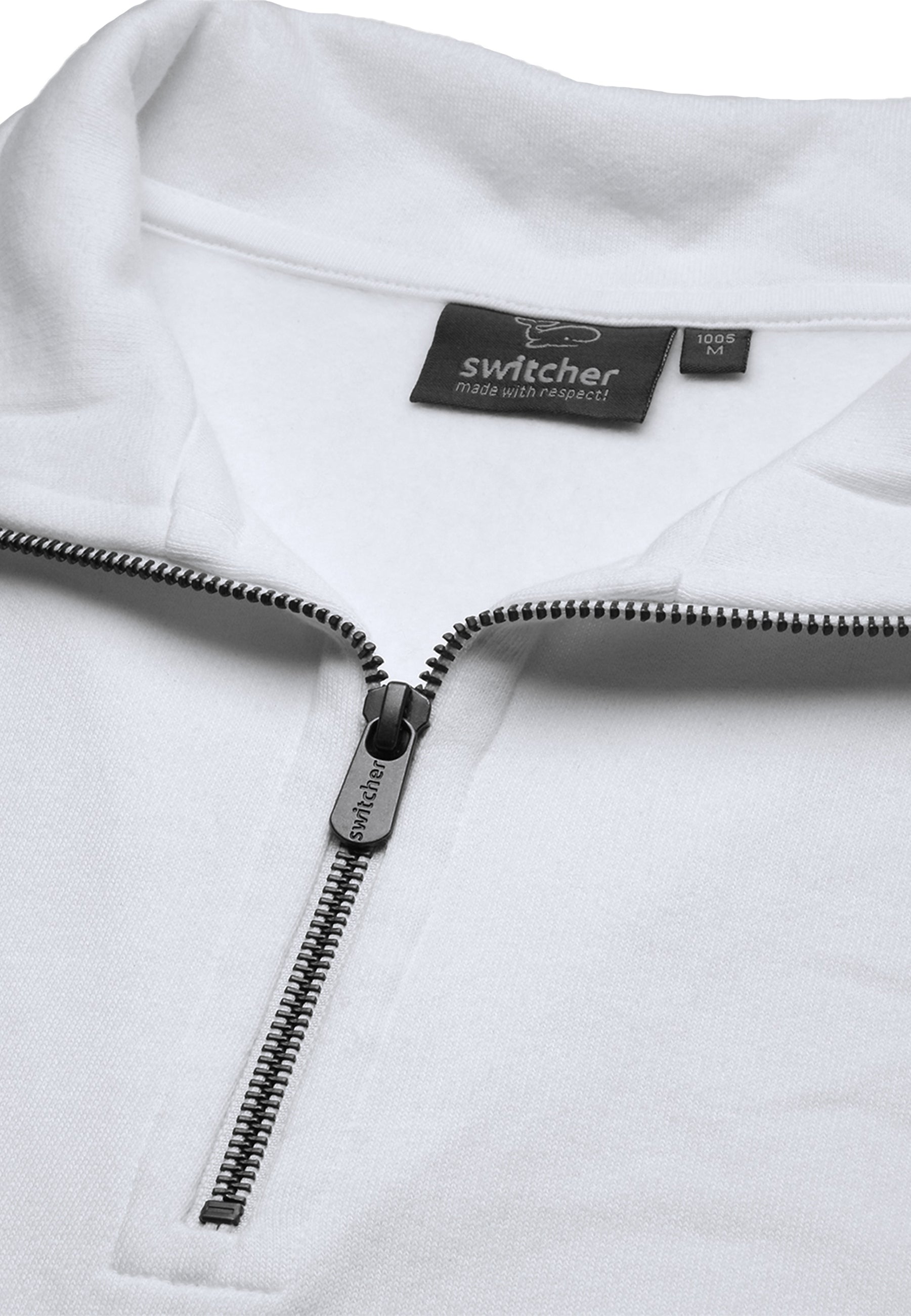 Felpa Switcher da uomo colore oslo/bianco 