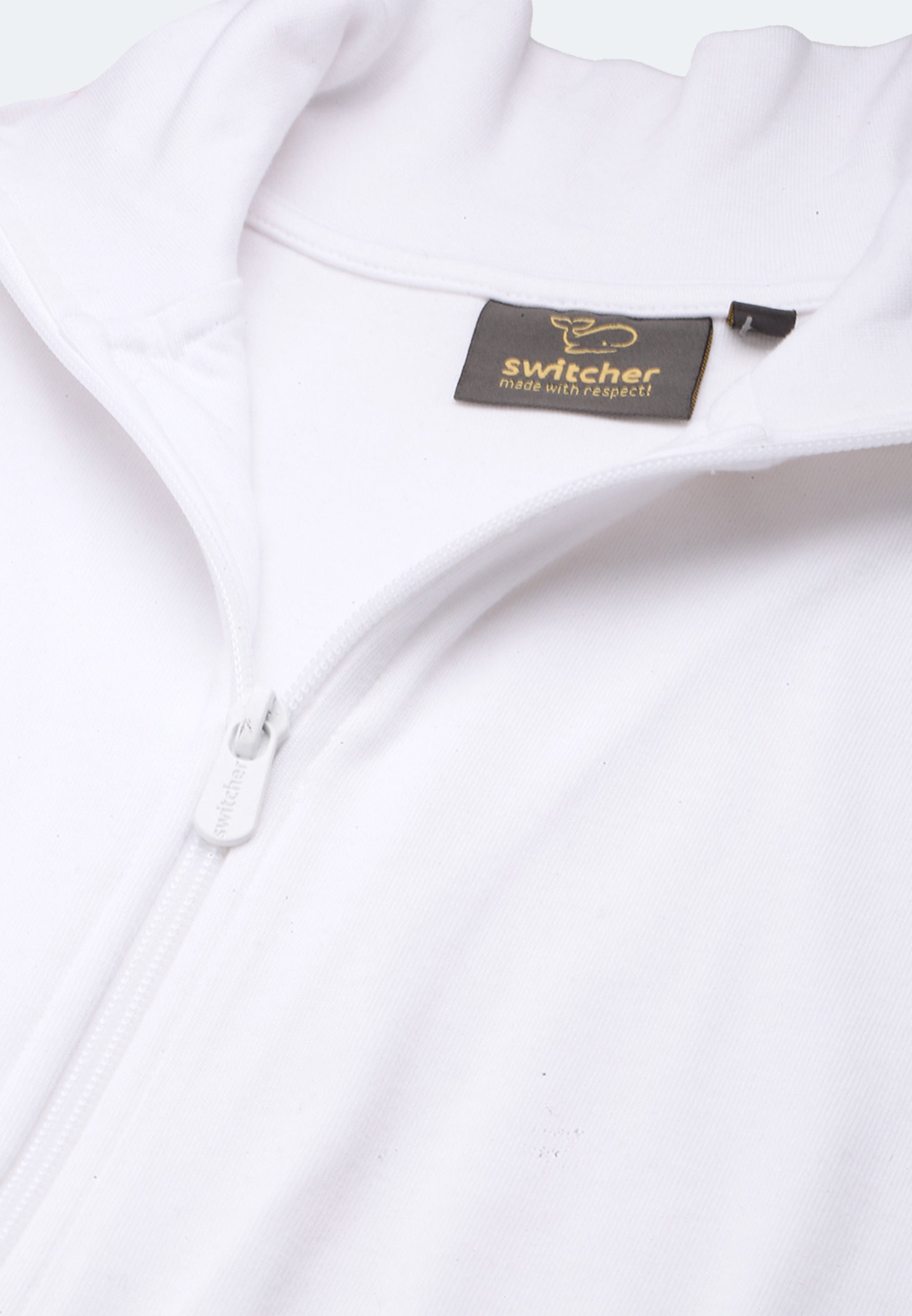 Switcher giacca con zip uomo dallas colore/blanc
