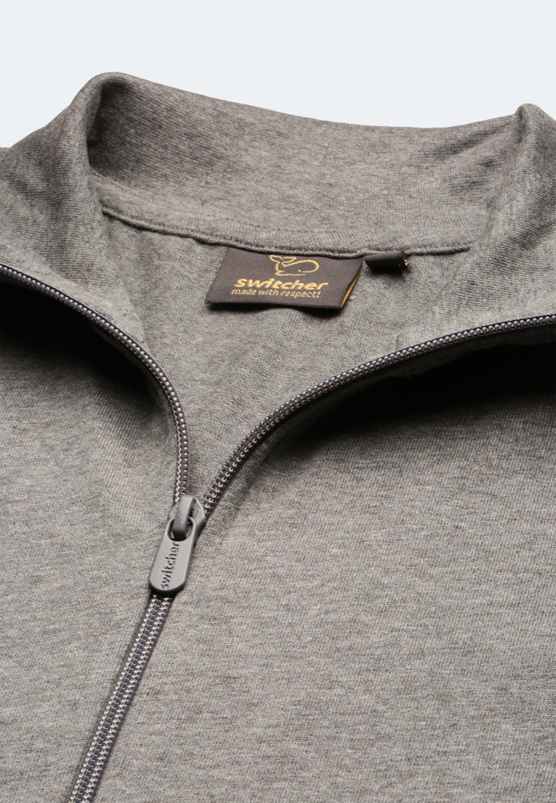 Switcher giacca con zip uomo dallas colore/ebano chine
