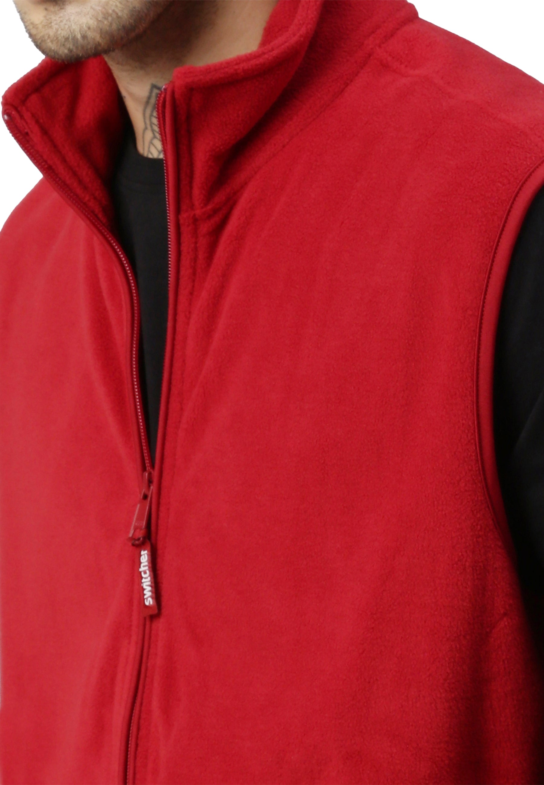 Gilet in pelliccia di fibra Cortina