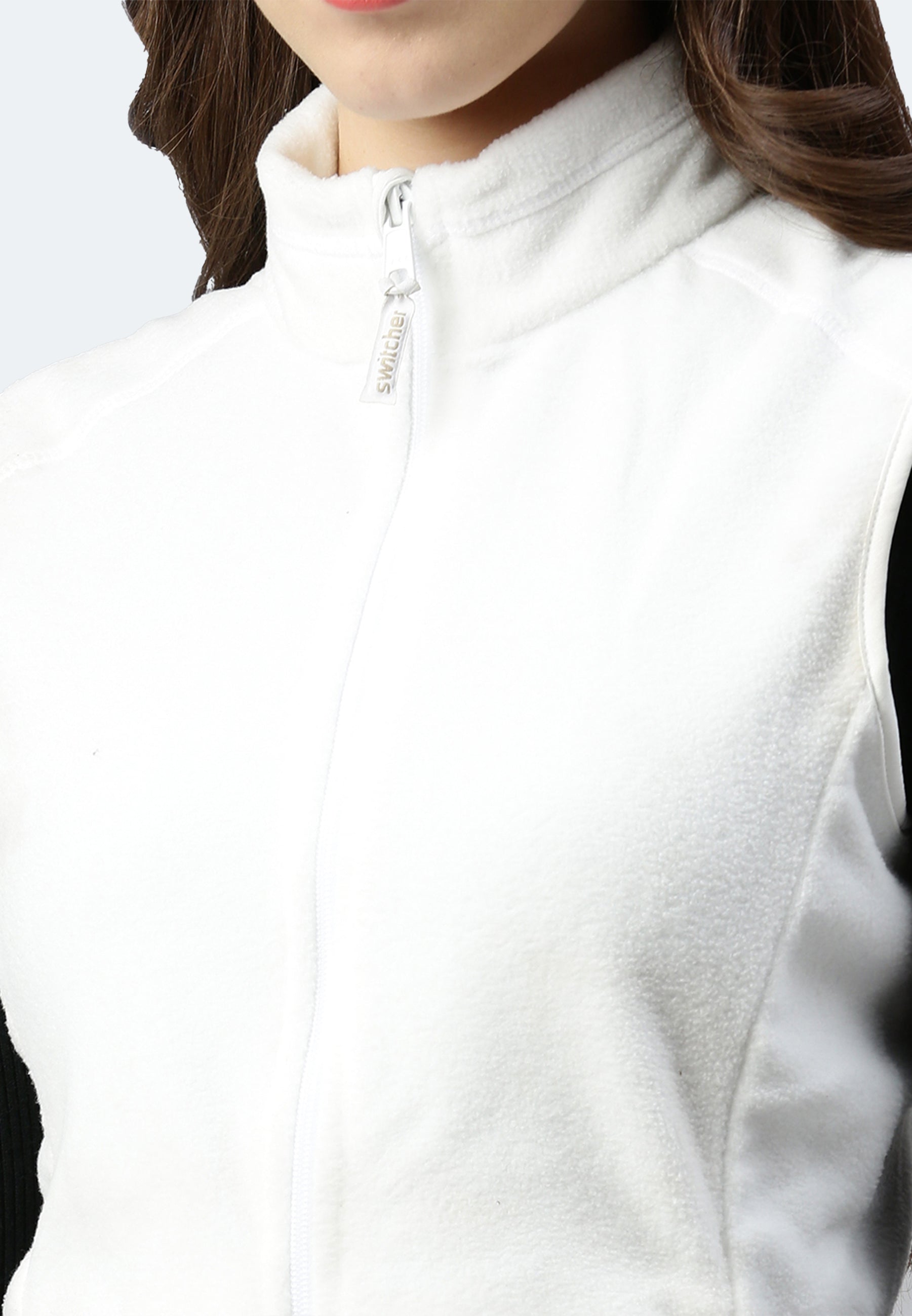 Gilet in pelliccia di fibra Helsinki